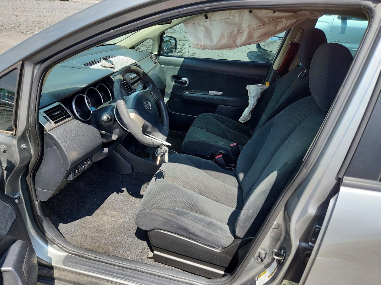 2012 Nissan Versa 1.8 S Gray vin: 3N1BC1CPXCL361406