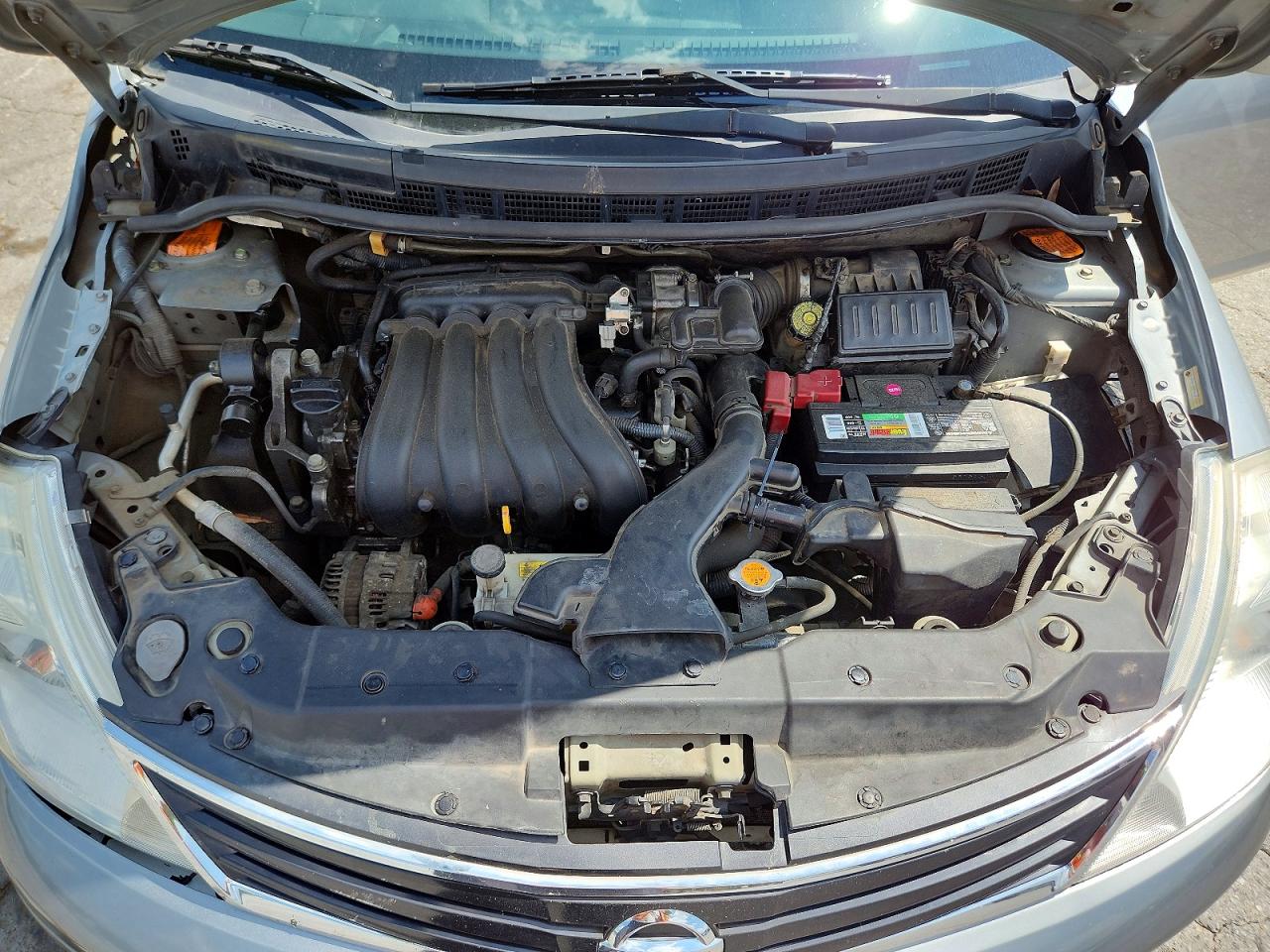 2012 Nissan Versa 1.8 S Gray vin: 3N1BC1CPXCL361406