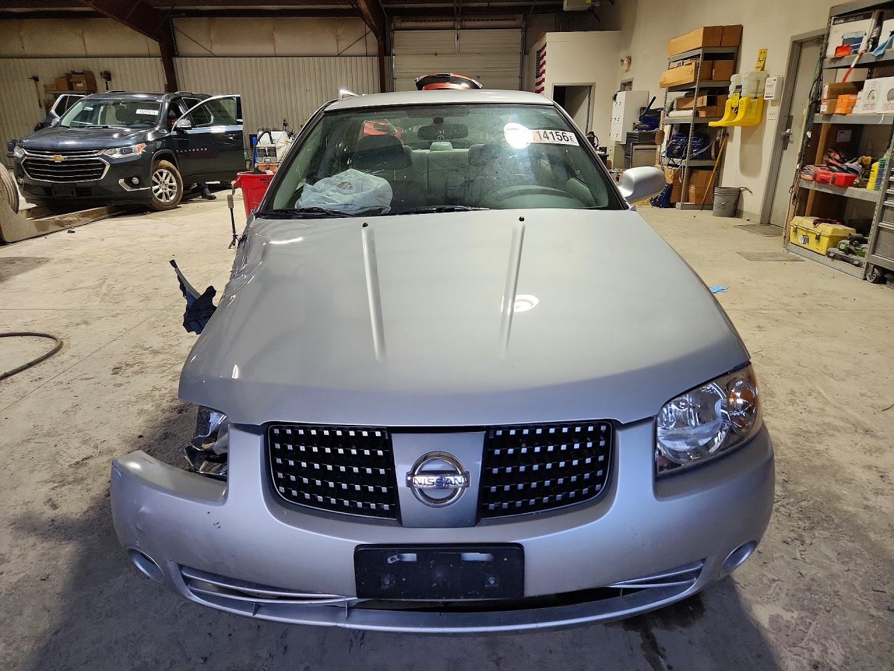 2005 Nissan Sentra 1.8 S Silver vin: 3N1CB51A25L488683