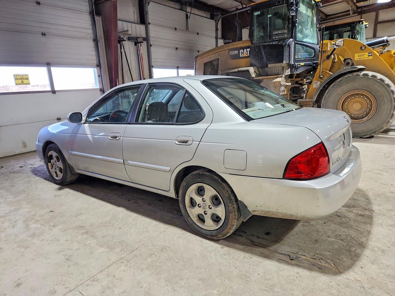 2005 Nissan Sentra 1.8 S Silver vin: 3N1CB51A25L488683