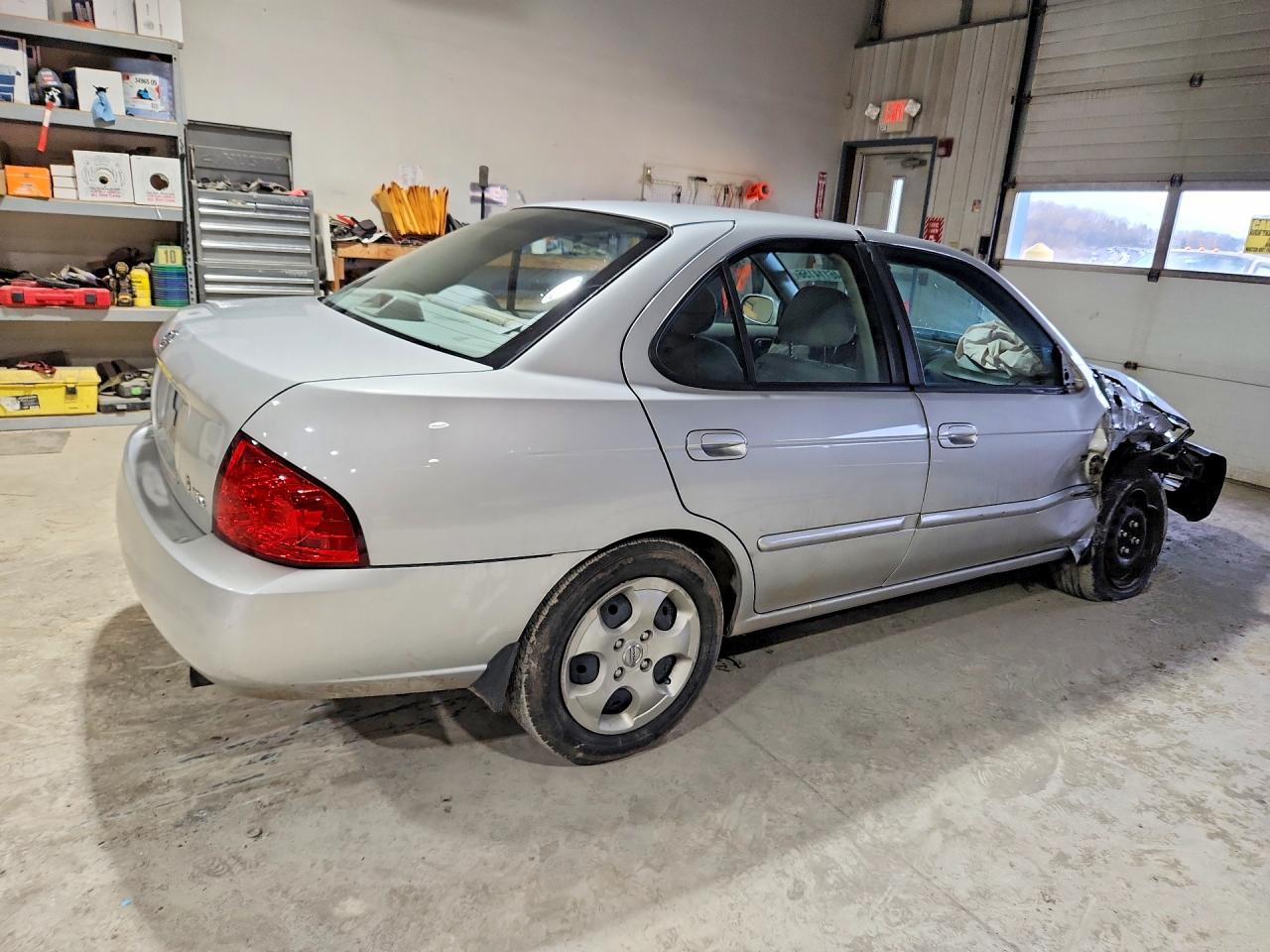 2005 Nissan Sentra 1.8 S Silver vin: 3N1CB51A25L488683