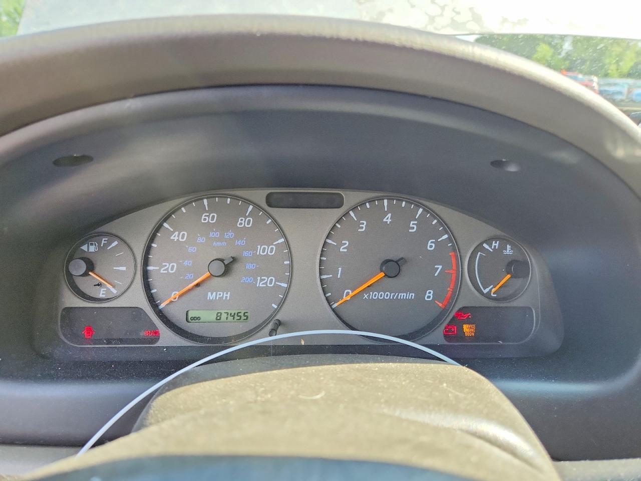 2001 Nissan Sentra Xe Silver vin: 3N1CB51D01L499136