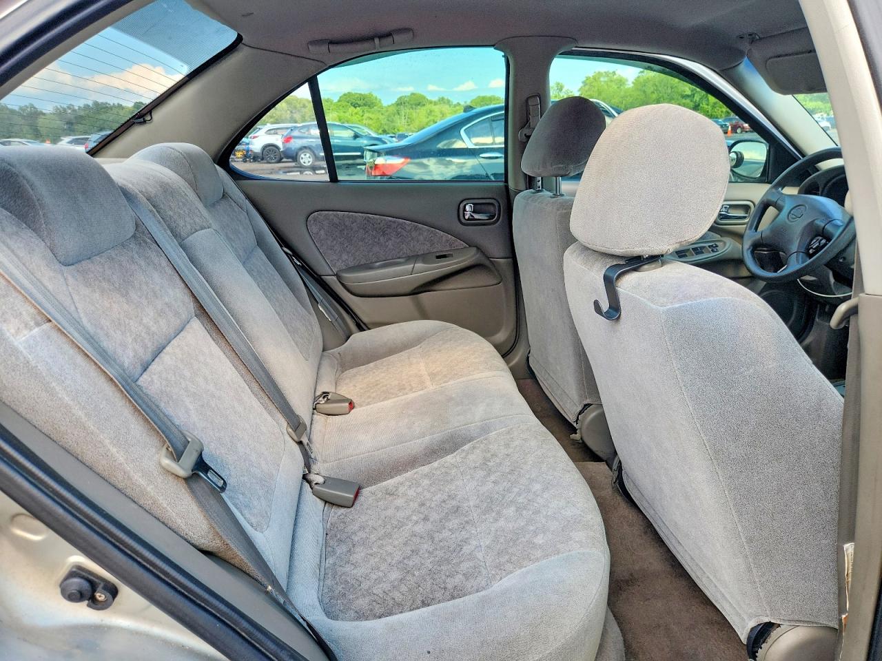 2001 Nissan Sentra Xe Silver vin: 3N1CB51D01L499136