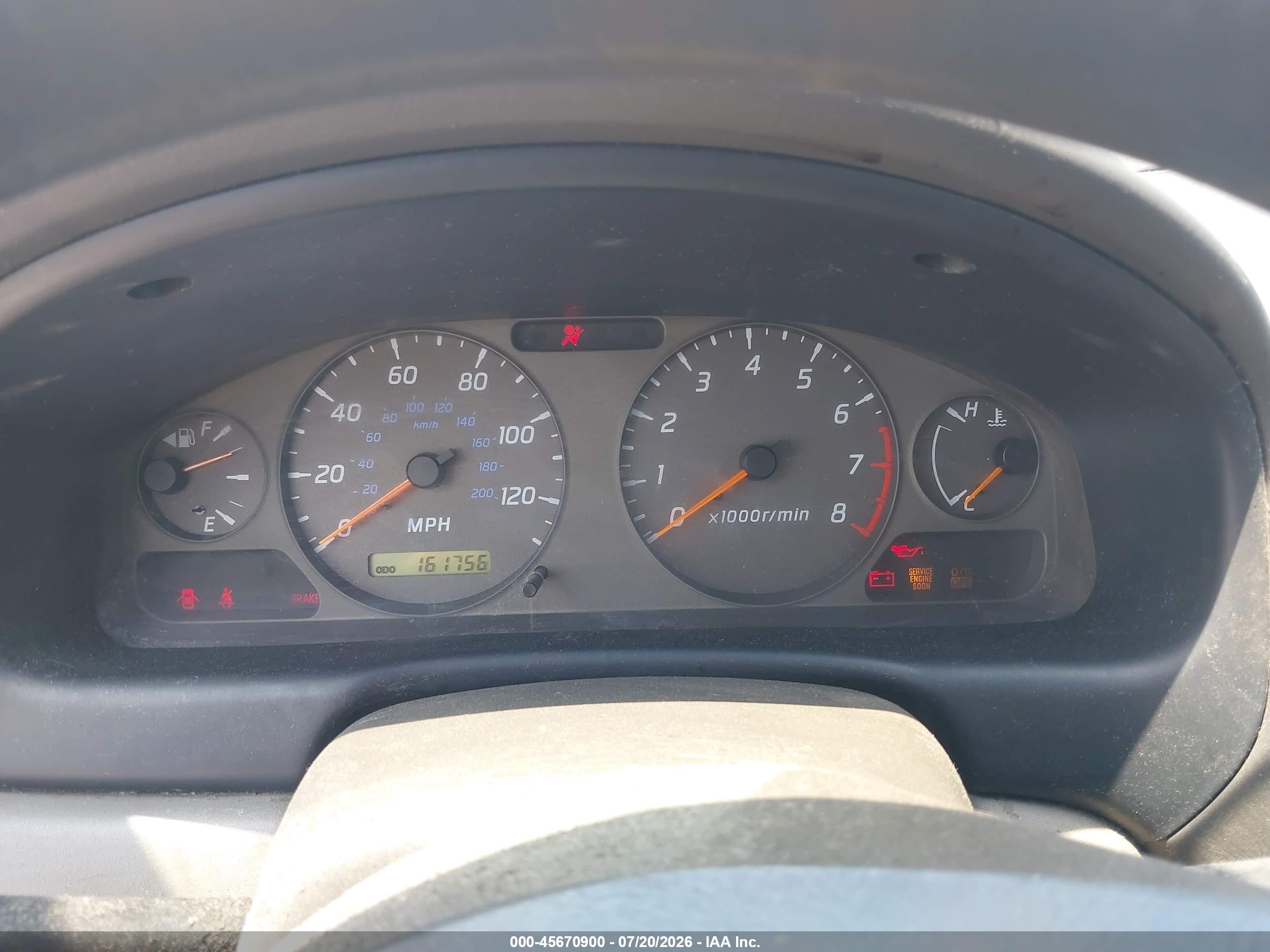 2001 Nissan Sentra Gxe Gold vin: 3N1CB51D01L510829