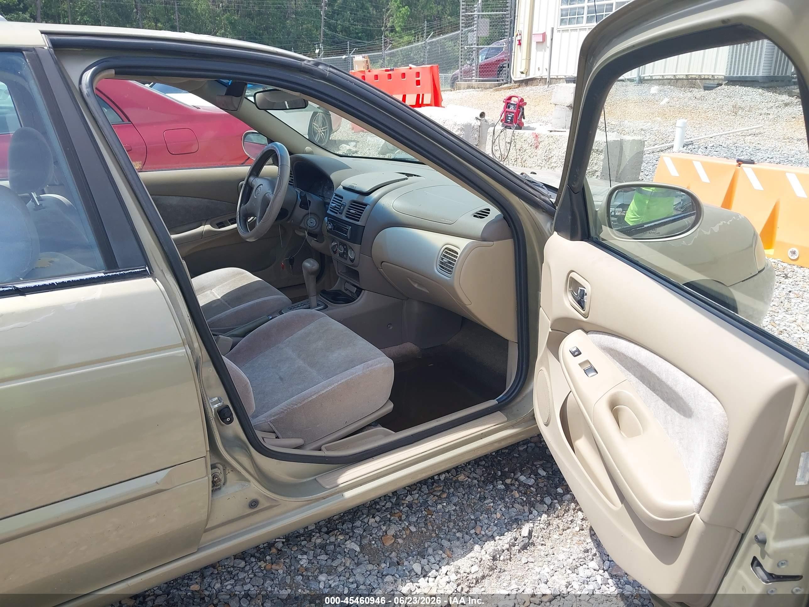 2002 Nissan Sentra Gxe Gold vin: 3N1CB51D02L678634