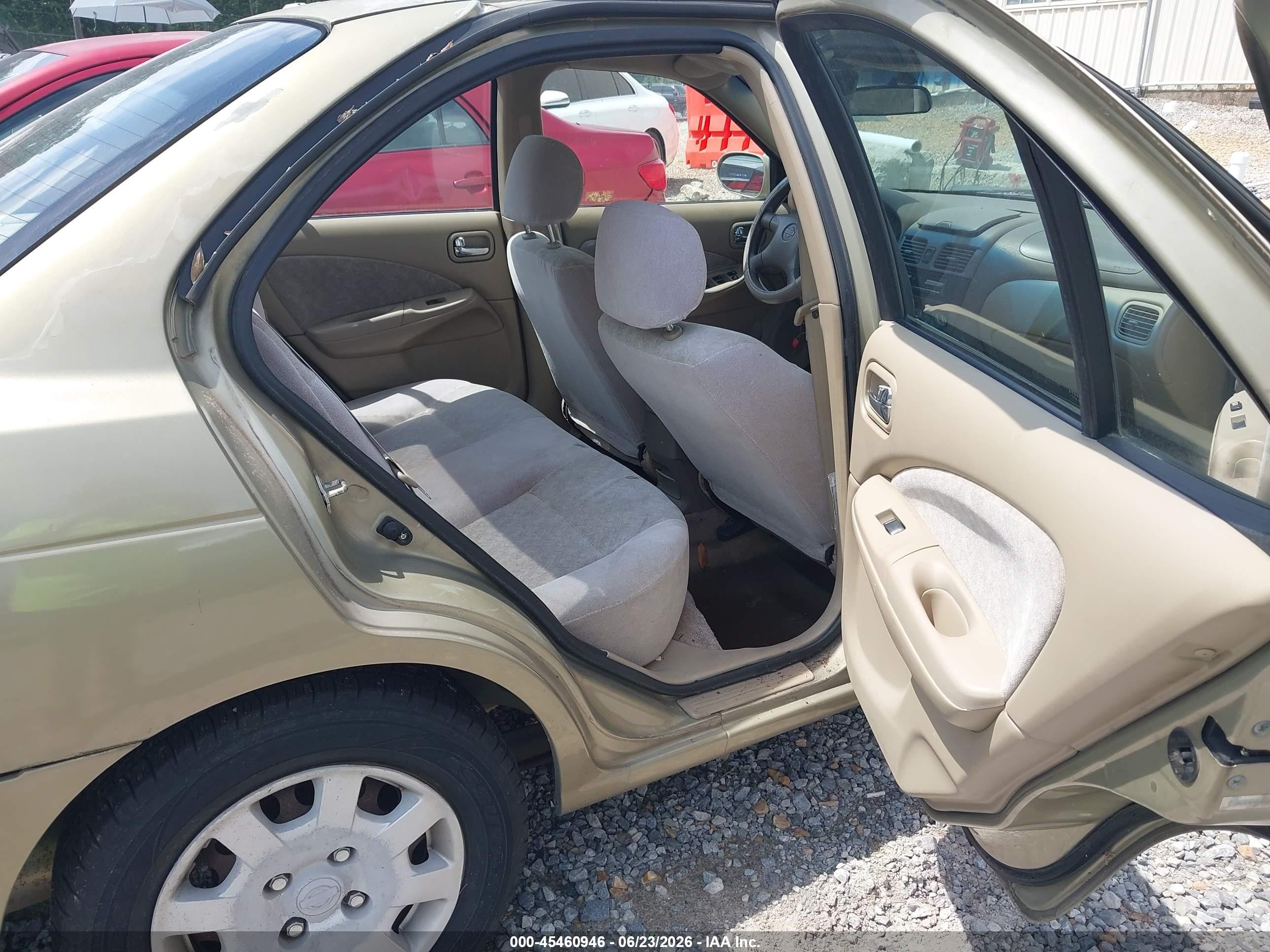 2002 Nissan Sentra Gxe Gold vin: 3N1CB51D02L678634