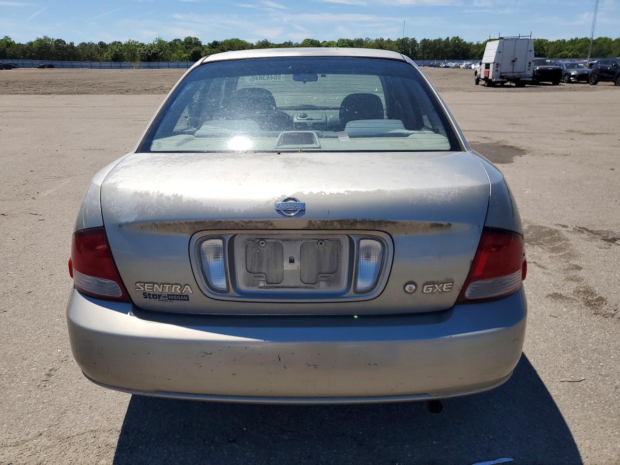 2002 Niss Sentra Beige vin: 3N1CB51D02L686457