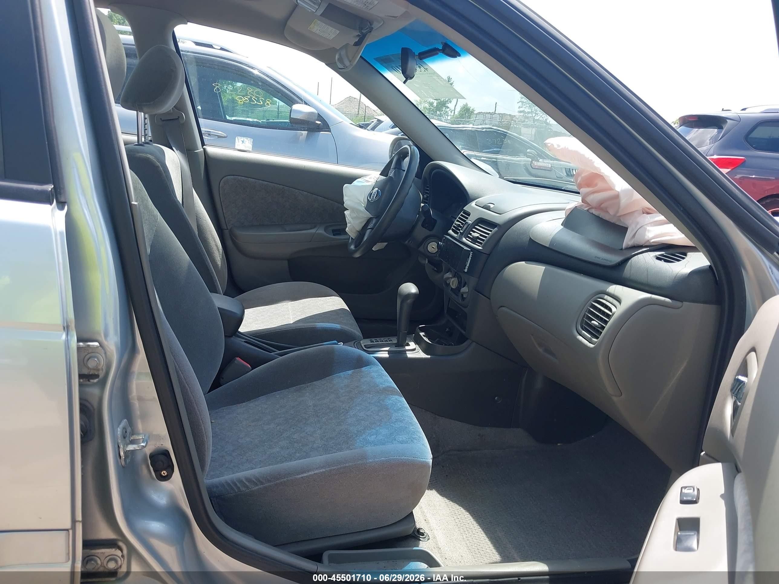 2003 Nissan Sentra Gxe Silver vin: 3N1CB51D03L813774