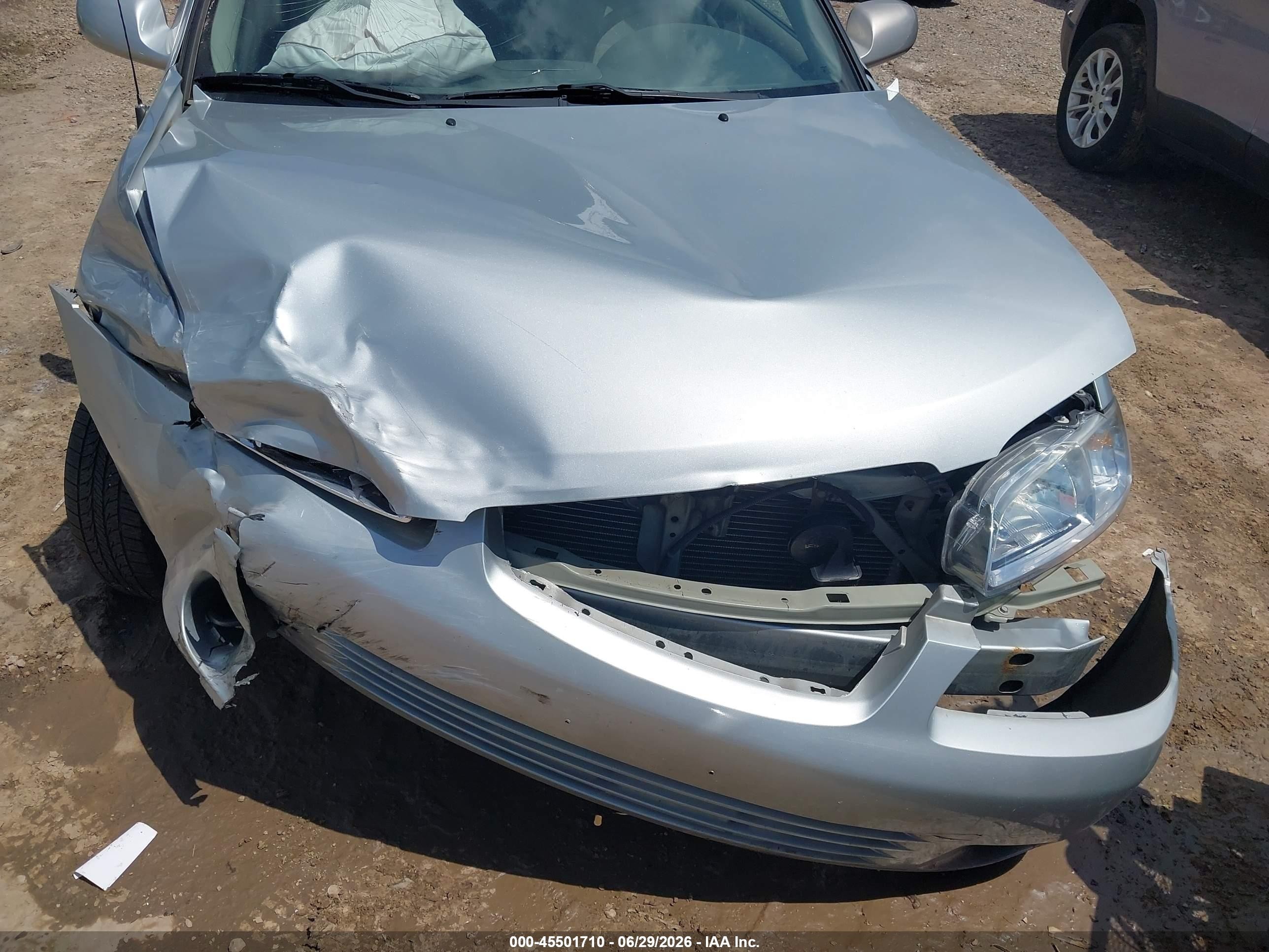 2003 Nissan Sentra Gxe Silver vin: 3N1CB51D03L813774