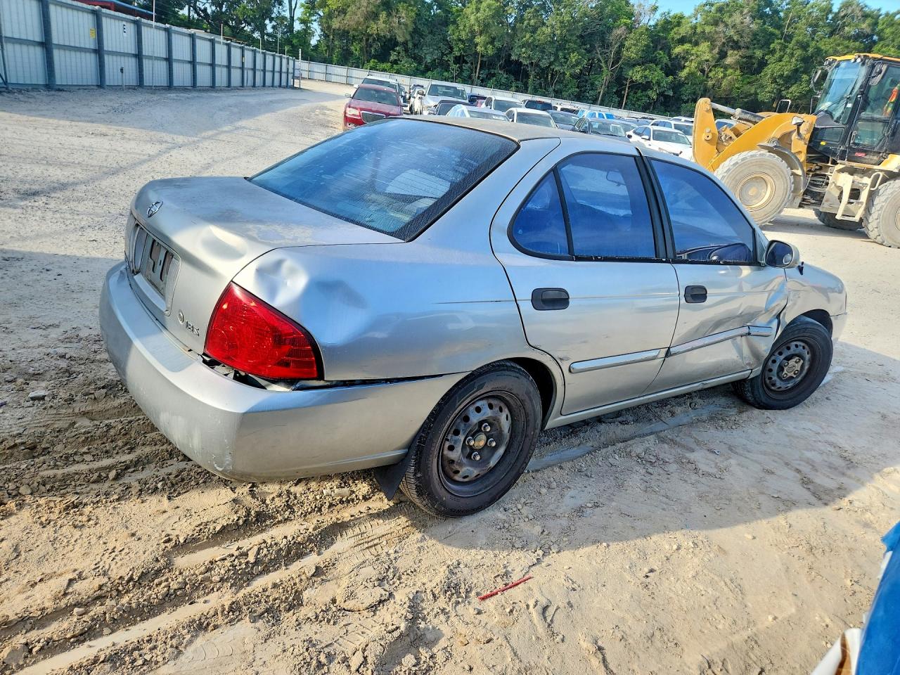2004 Nissan Sentra 1.8 Gray vin: 3N1CB51D04L473785