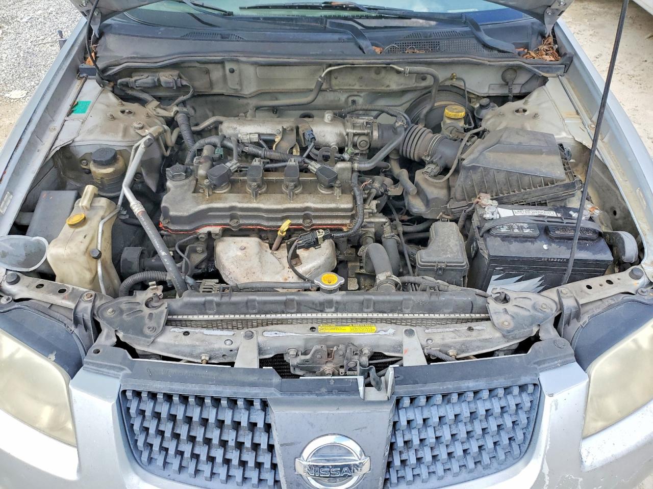 2004 Nissan Sentra 1.8 Gray vin: 3N1CB51D04L473785