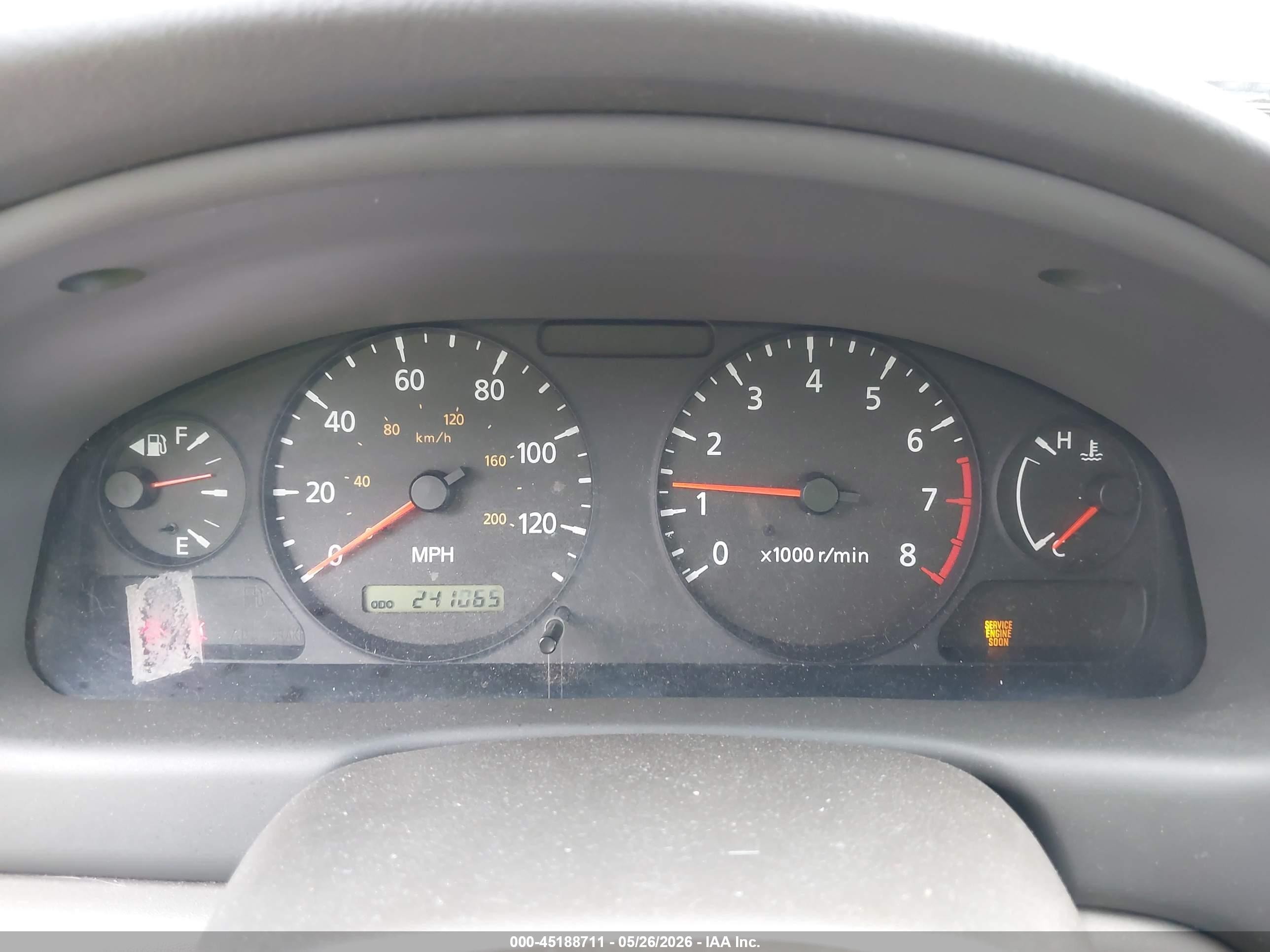 2004 Nissan Sentra 1.8s Бордовый vin: 3N1CB51D04L856822