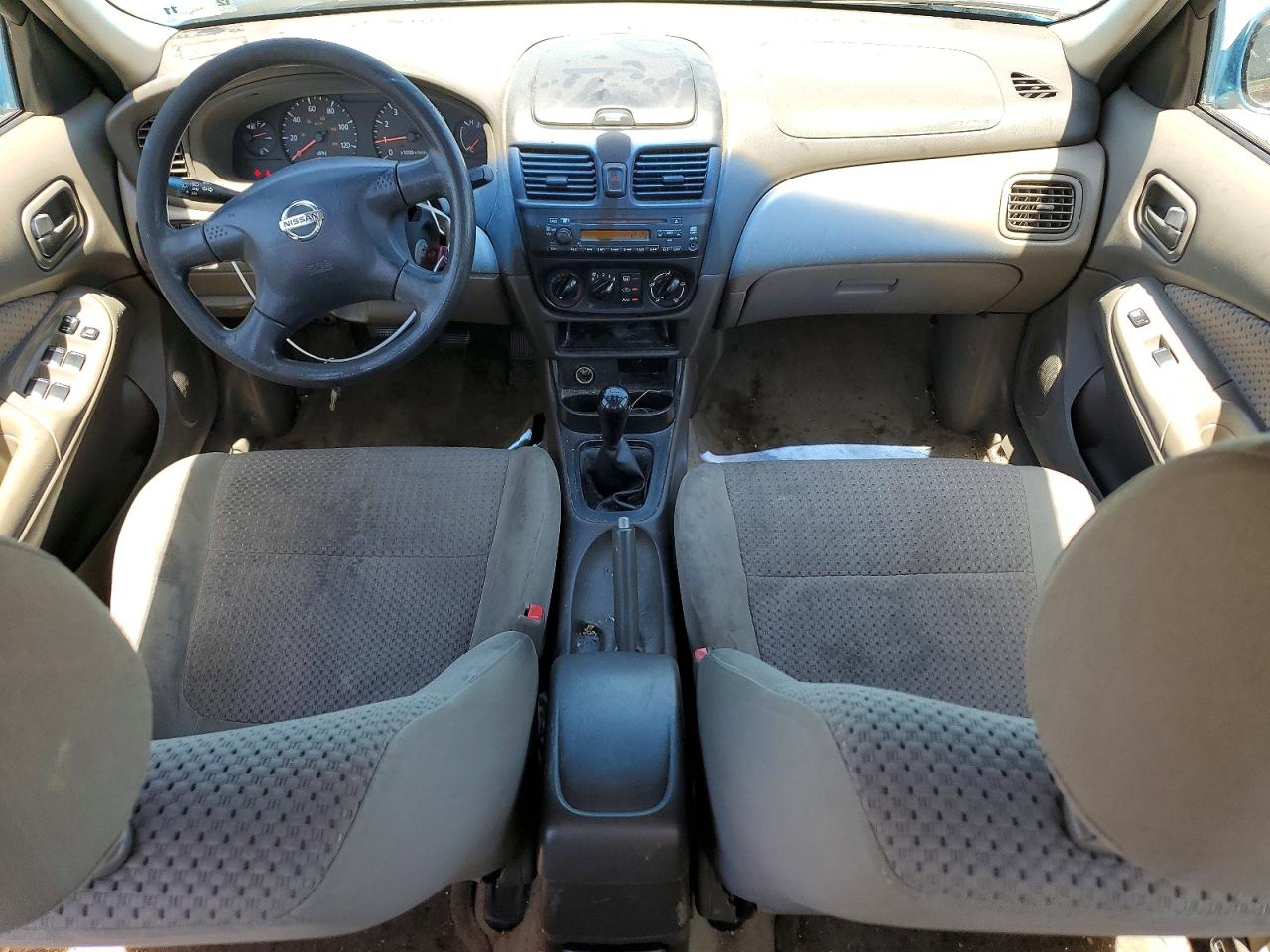 2004 Nissan Sentra 1.8 Blue vin: 3N1CB51D04L879890