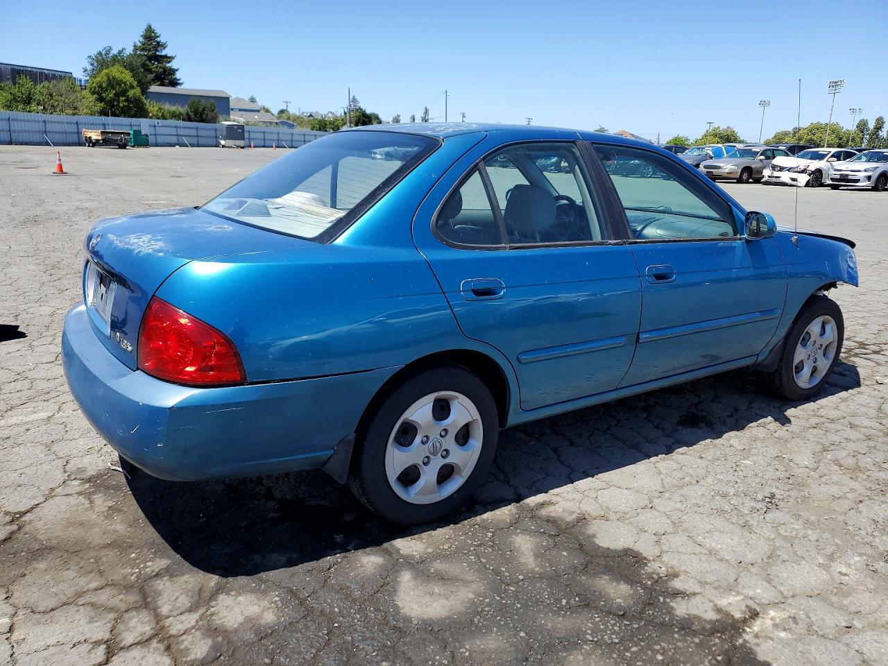 2004 Nissan Sentra 1.8 Blue vin: 3N1CB51D04L879890