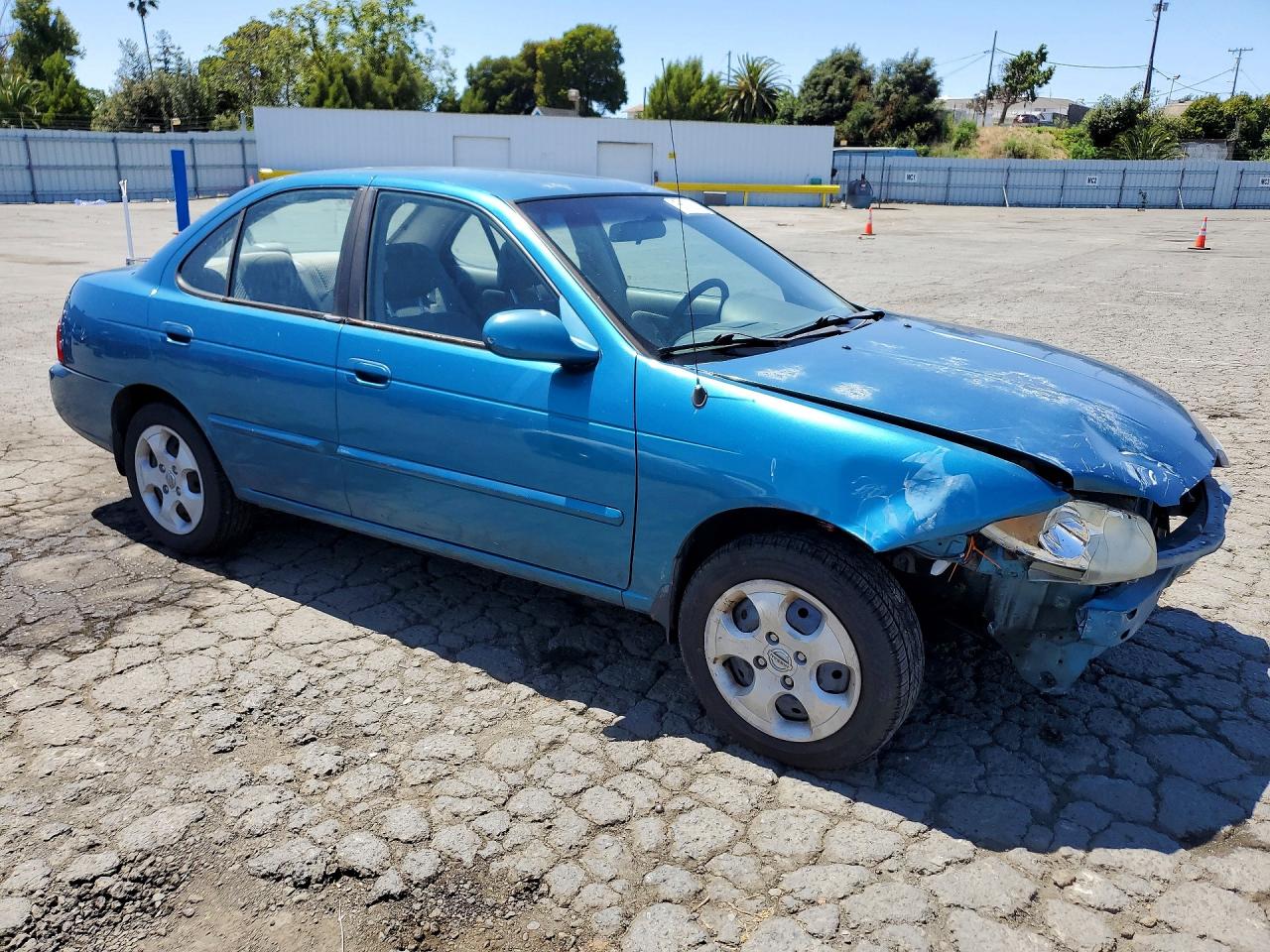 2004 Nissan Sentra 1.8 Blue vin: 3N1CB51D04L879890