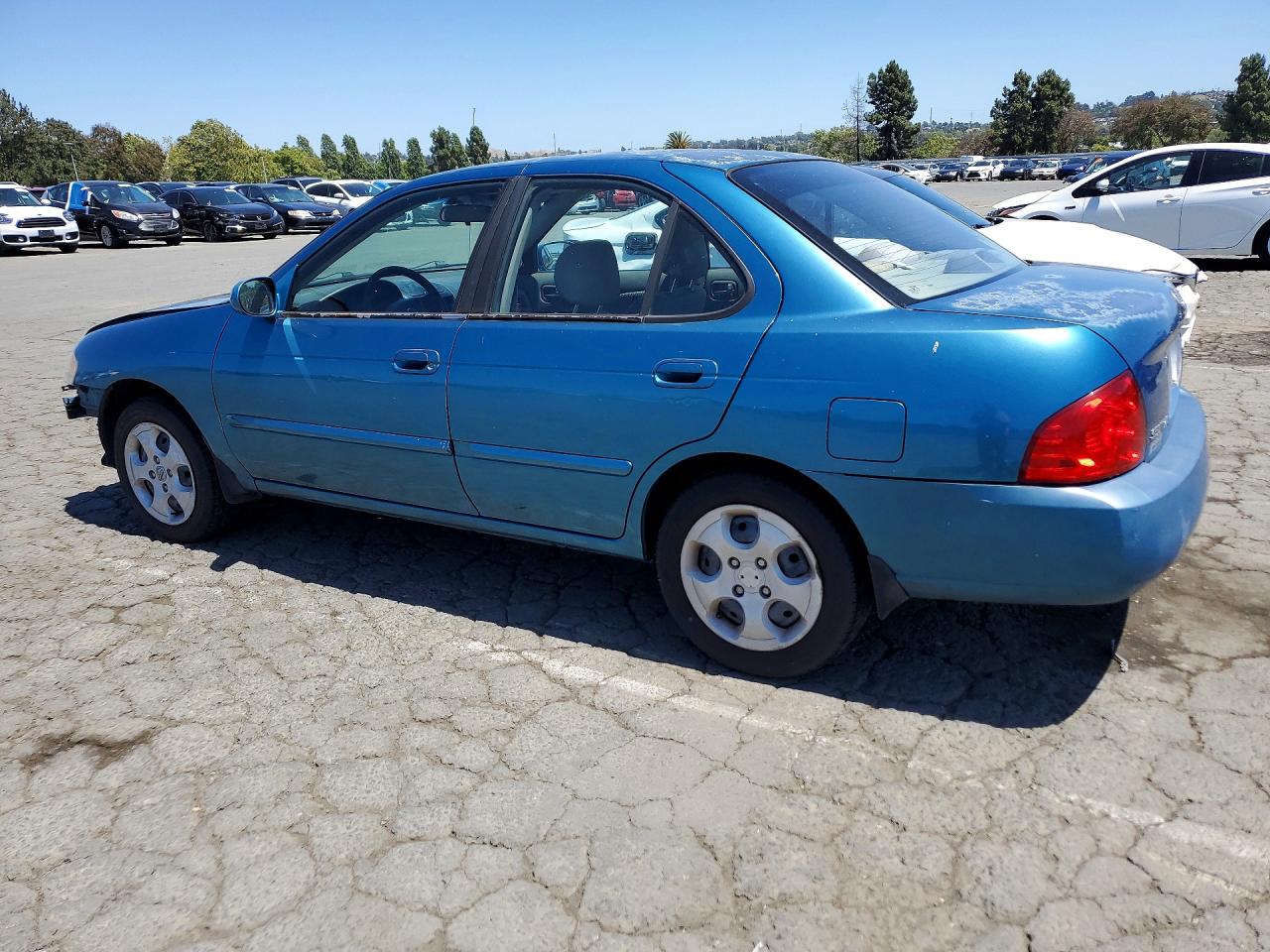 2004 Nissan Sentra 1.8 Blue vin: 3N1CB51D04L879890