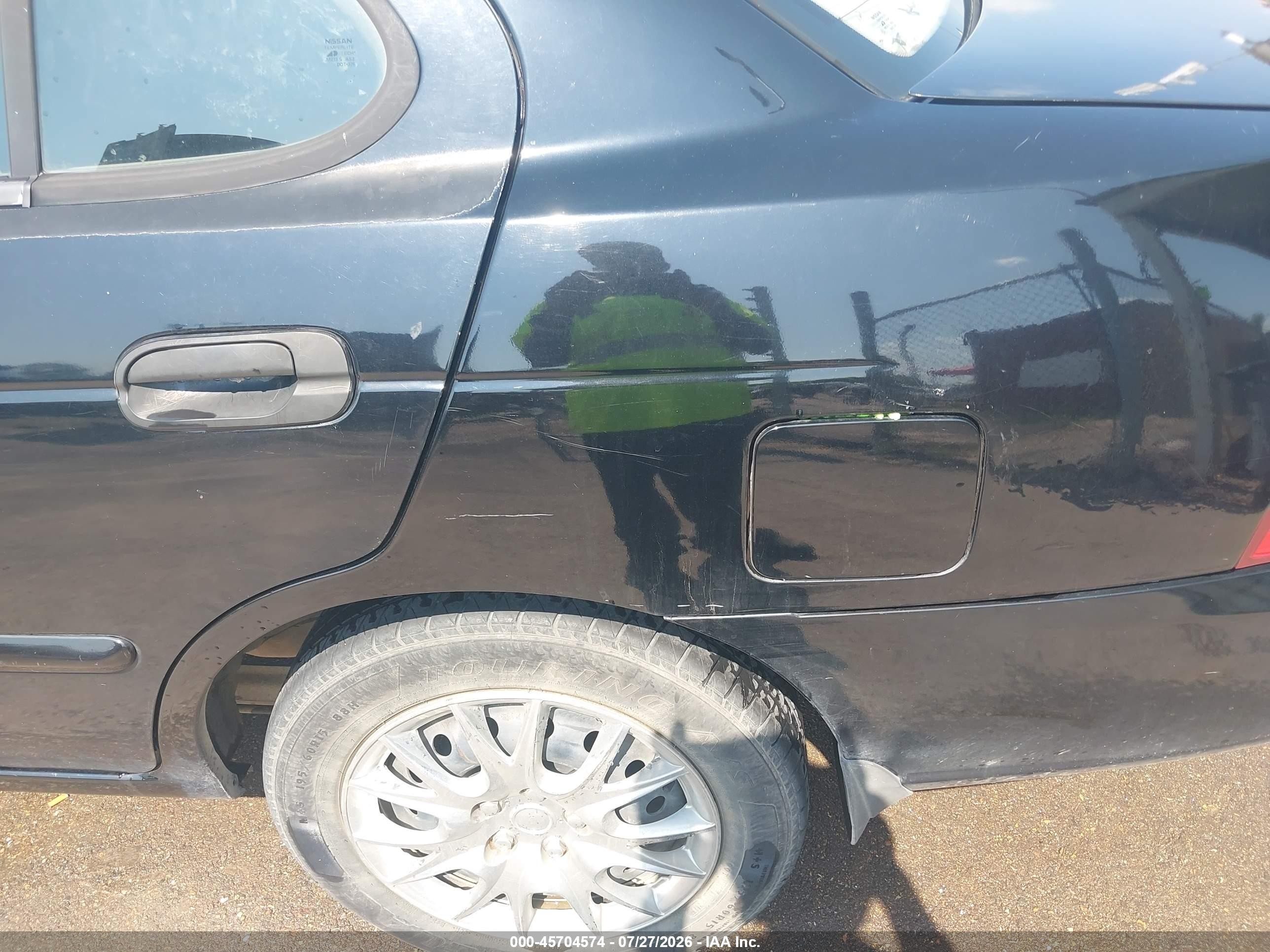 2005 Nissan Sentra 1.8s Черный vin: 3N1CB51D05L461153