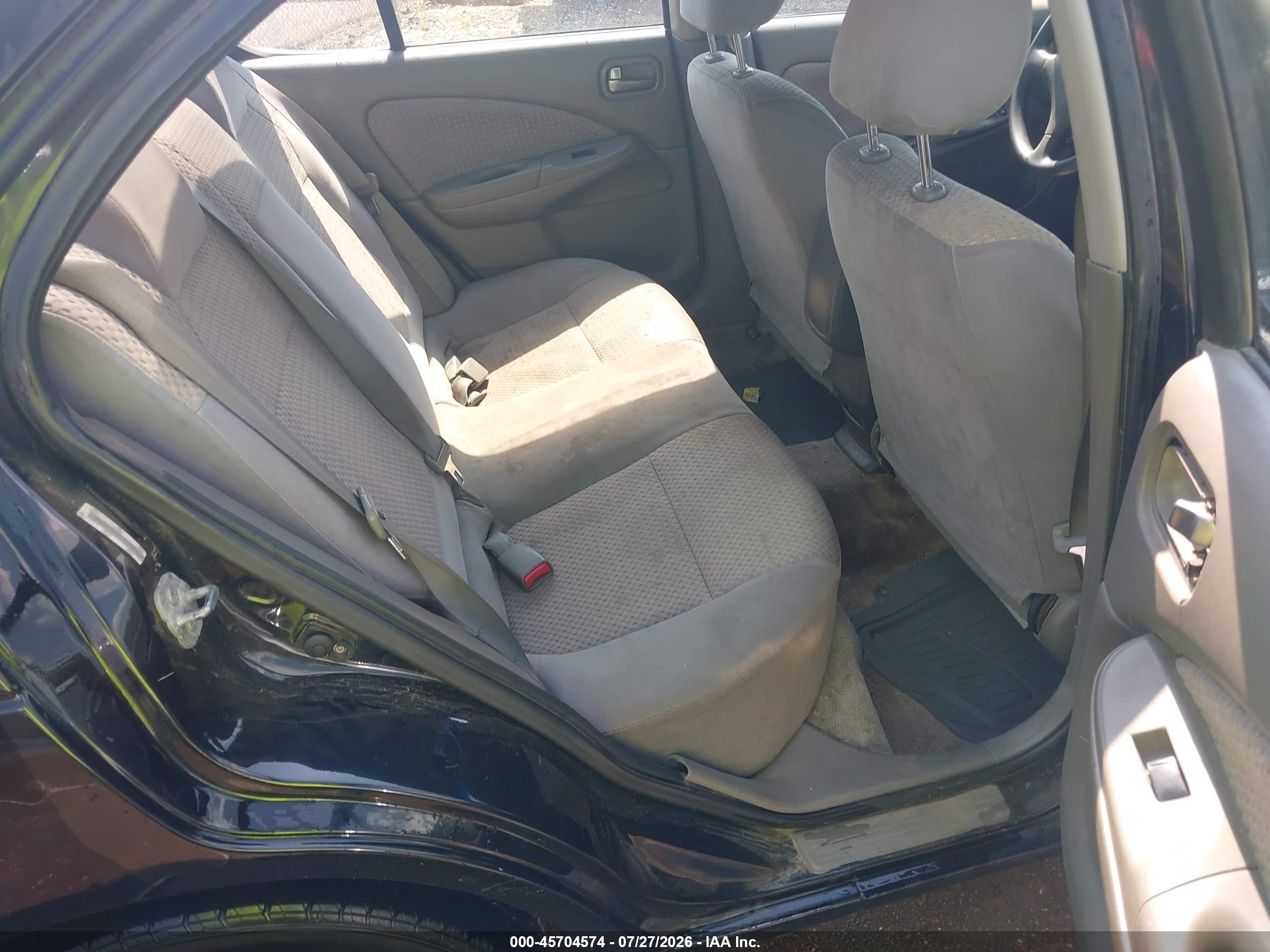 2005 Nissan Sentra 1.8s Черный vin: 3N1CB51D05L461153