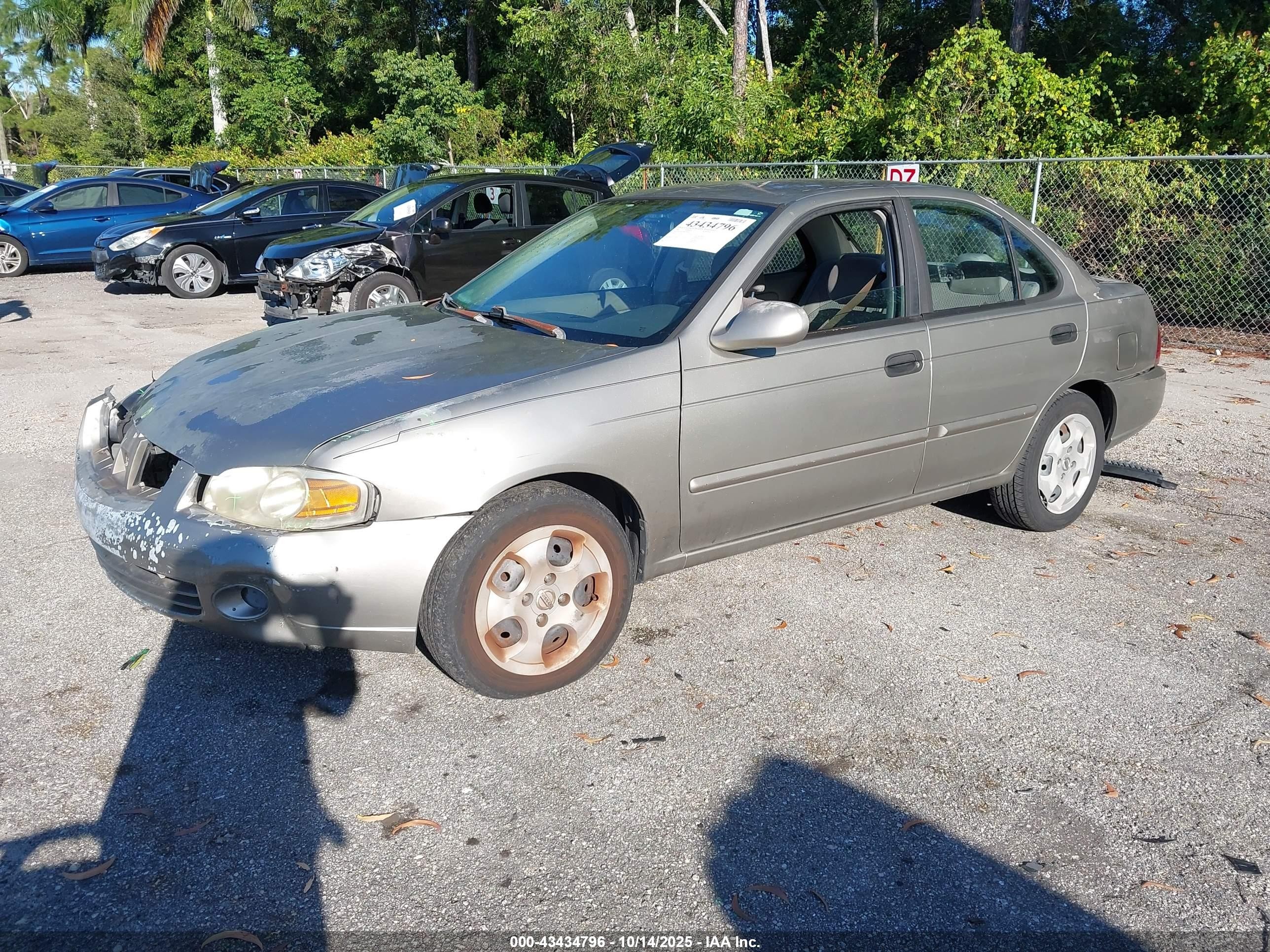 2005 Nissan Sentra 1.8s Gray vin: 3N1CB51D05L494587