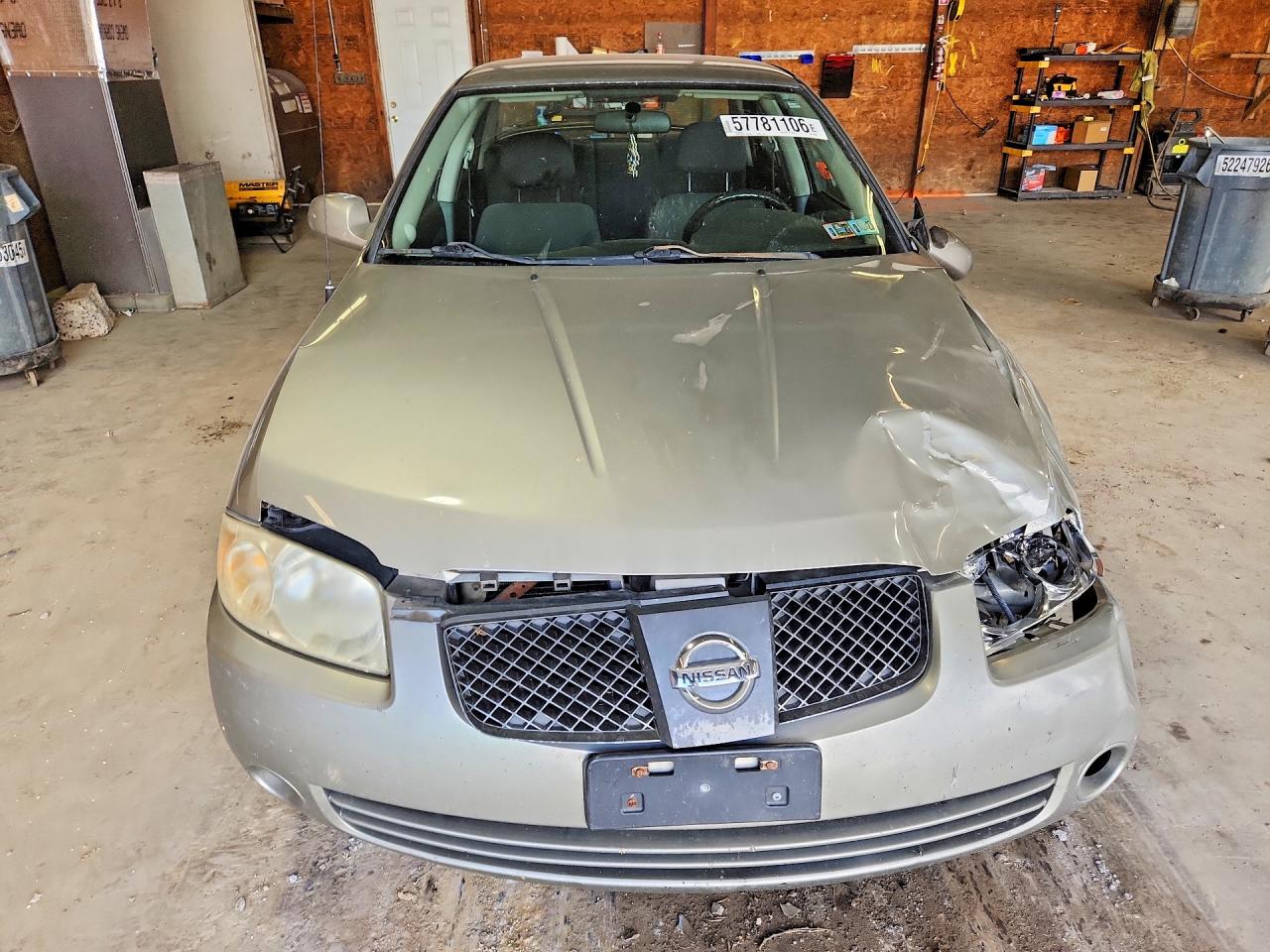 2005 Nissan Sentra 1.8 Tan vin: 3N1CB51D05L545800