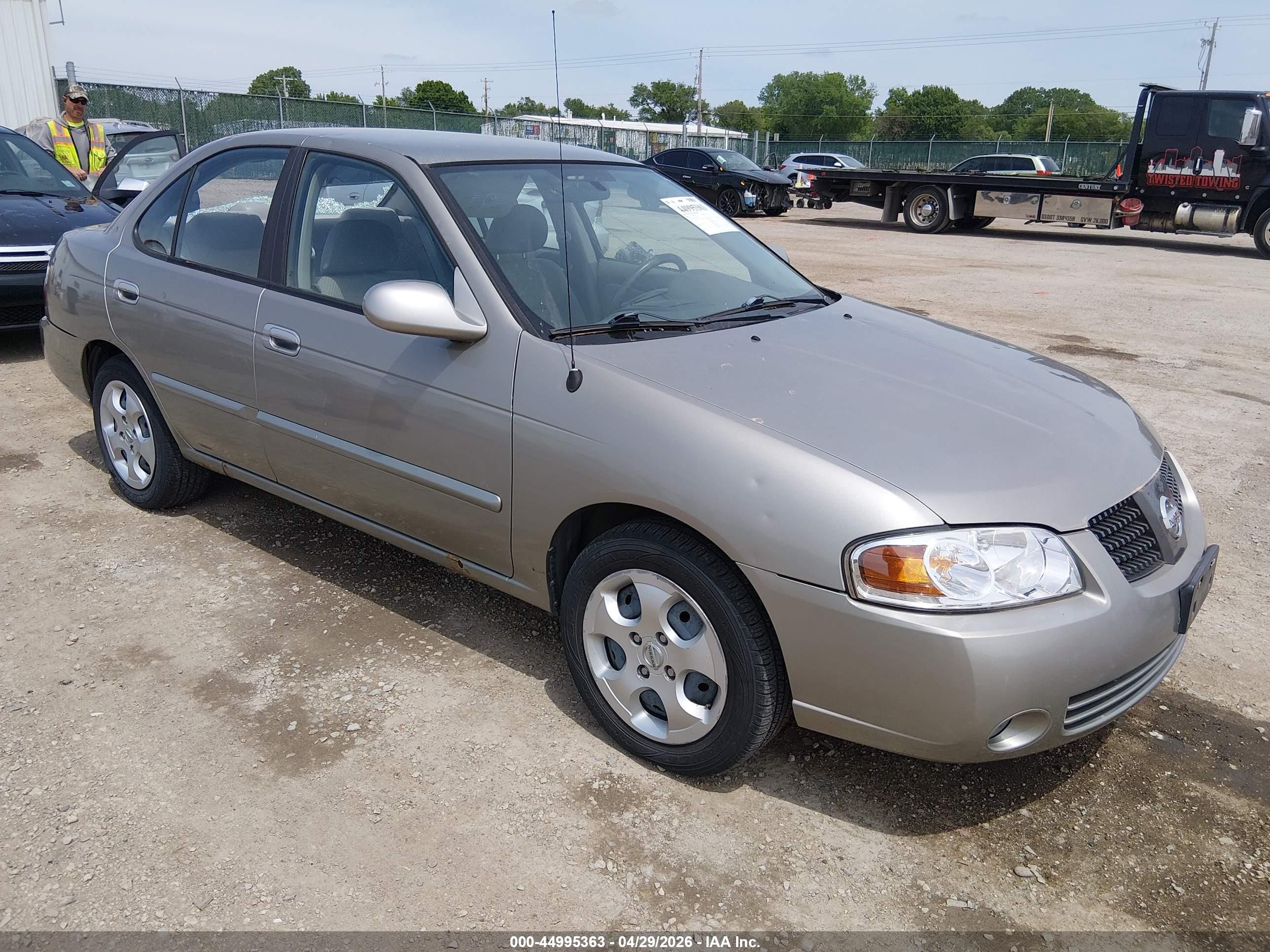 2005 Nissan Sentra 1.8s Champagne vin: 3N1CB51D05L566470