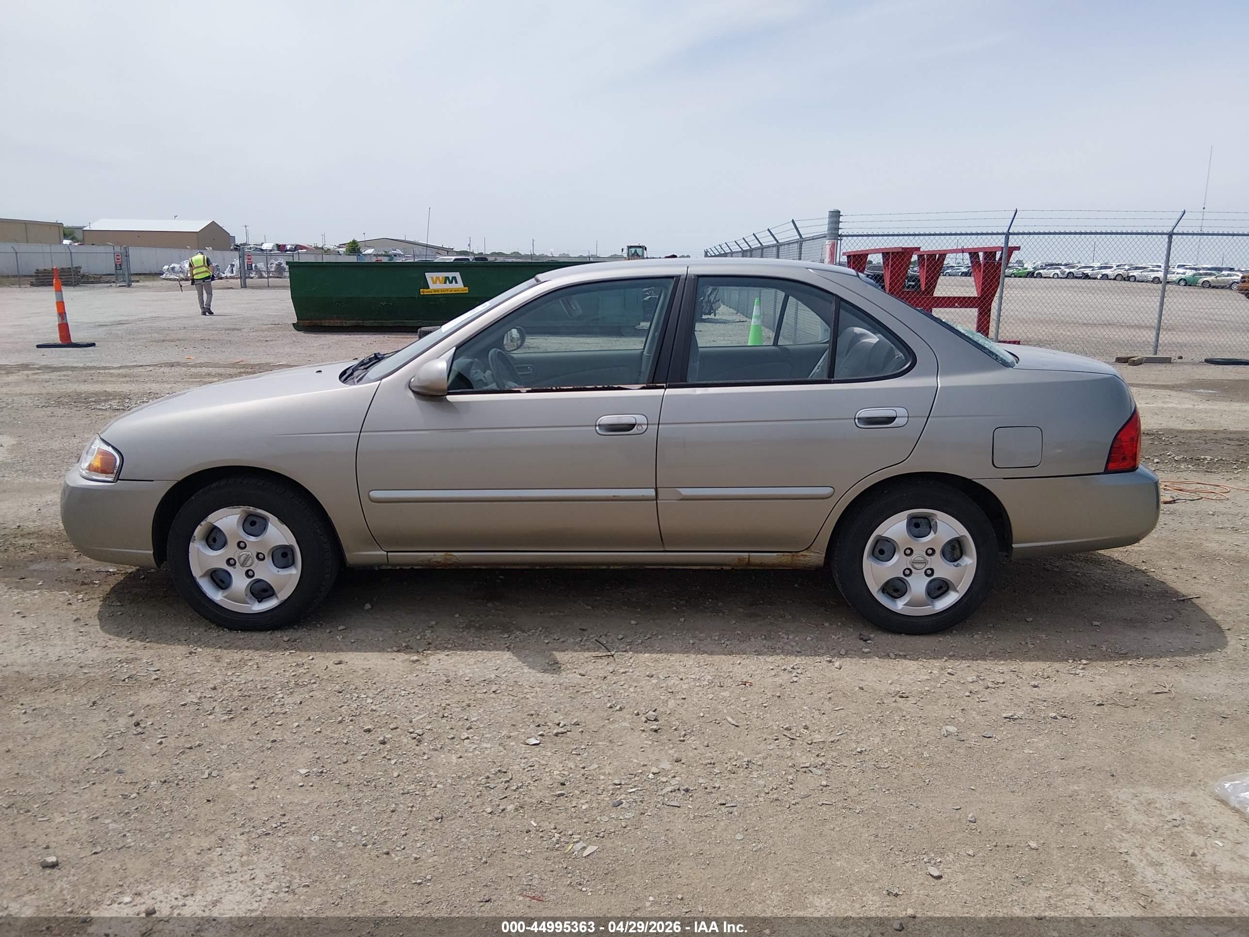 2005 Nissan Sentra 1.8s Champagne vin: 3N1CB51D05L566470