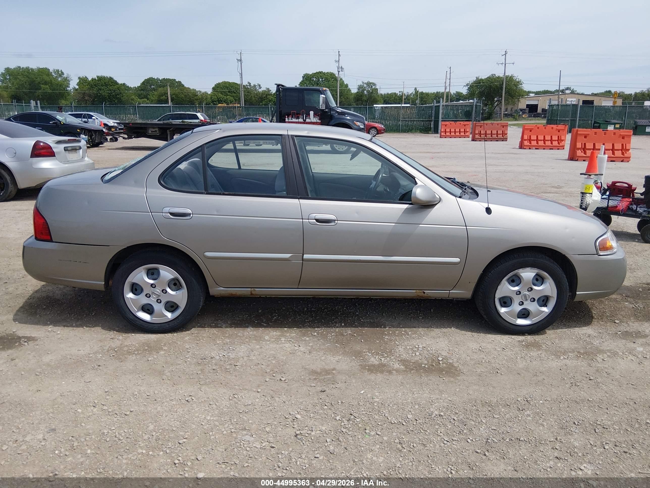 2005 Nissan Sentra 1.8s Champagne vin: 3N1CB51D05L566470