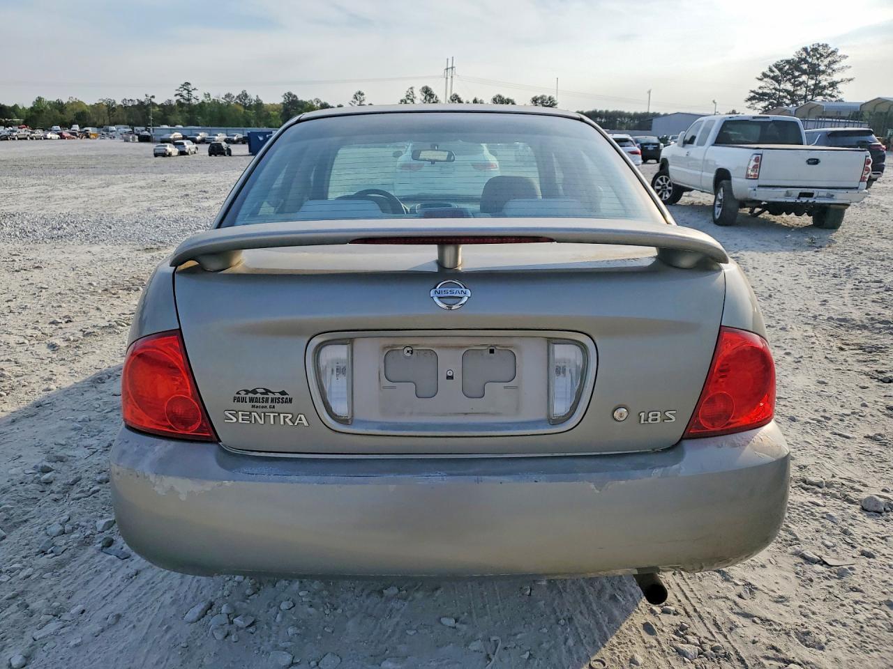 2006 Nissan Sentra 1.8 Silver vin: 3N1CB51D06L461042