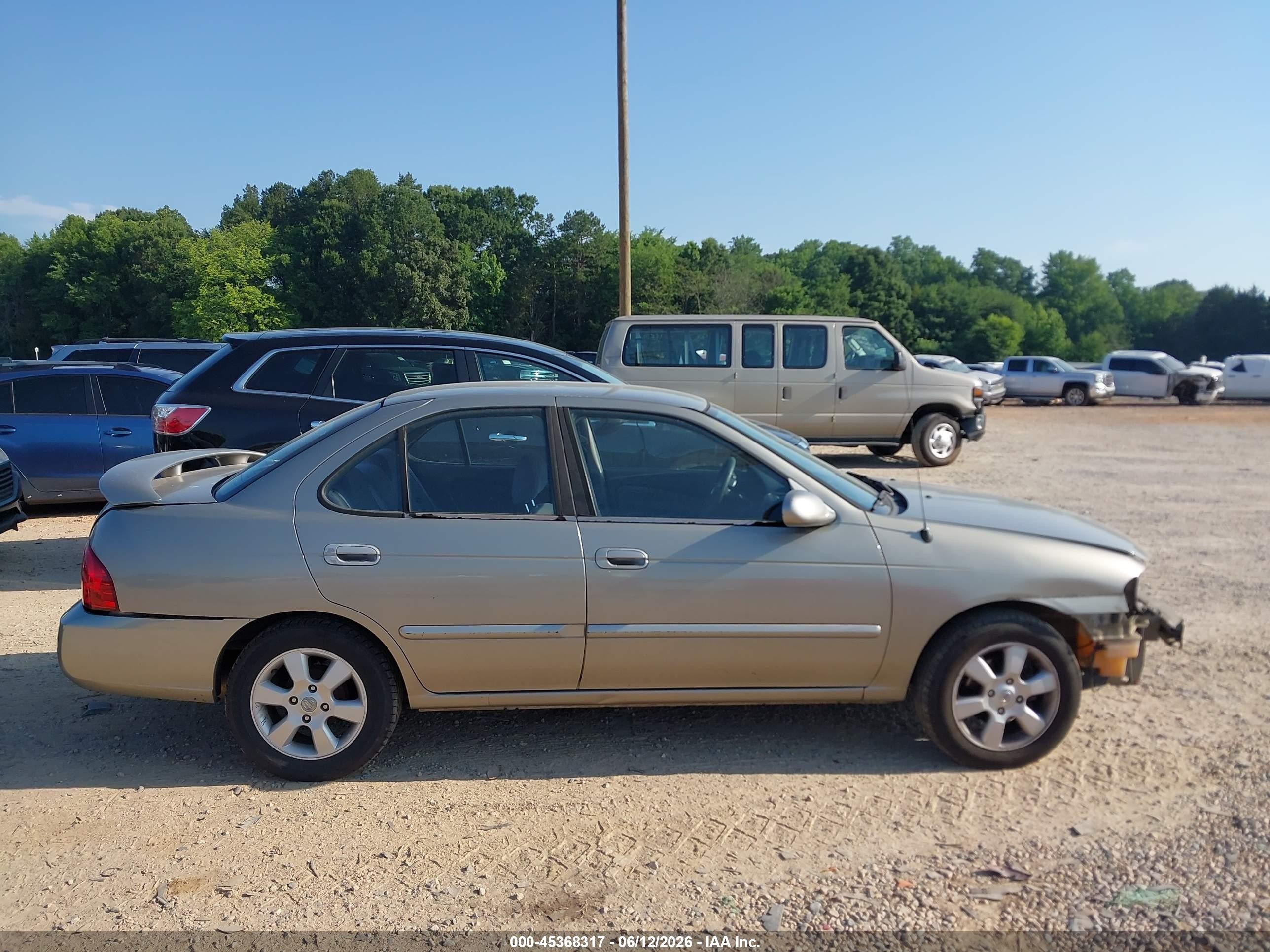 2006 Nissan Sentra 1.8s Tan vin: 3N1CB51D06L465592