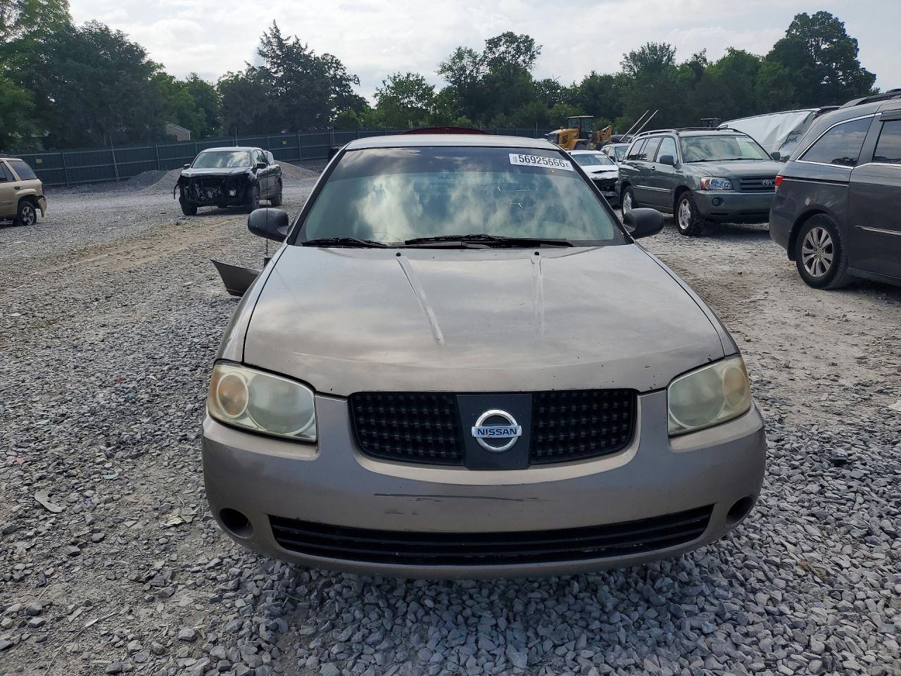 2006 Nissan Sentra 1.8 Brown vin: 3N1CB51D06L488726