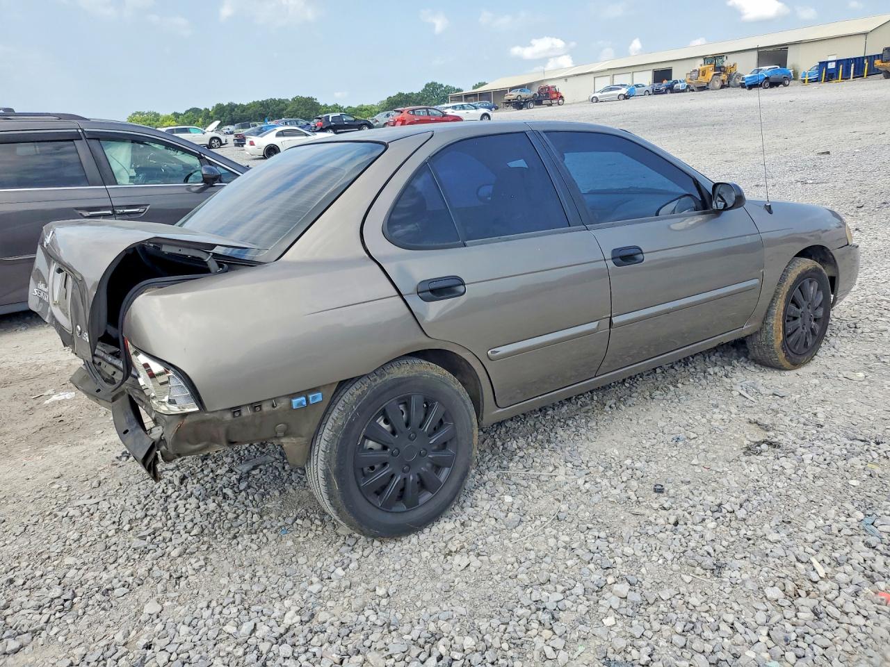 2006 Nissan Sentra 1.8 Brown vin: 3N1CB51D06L488726