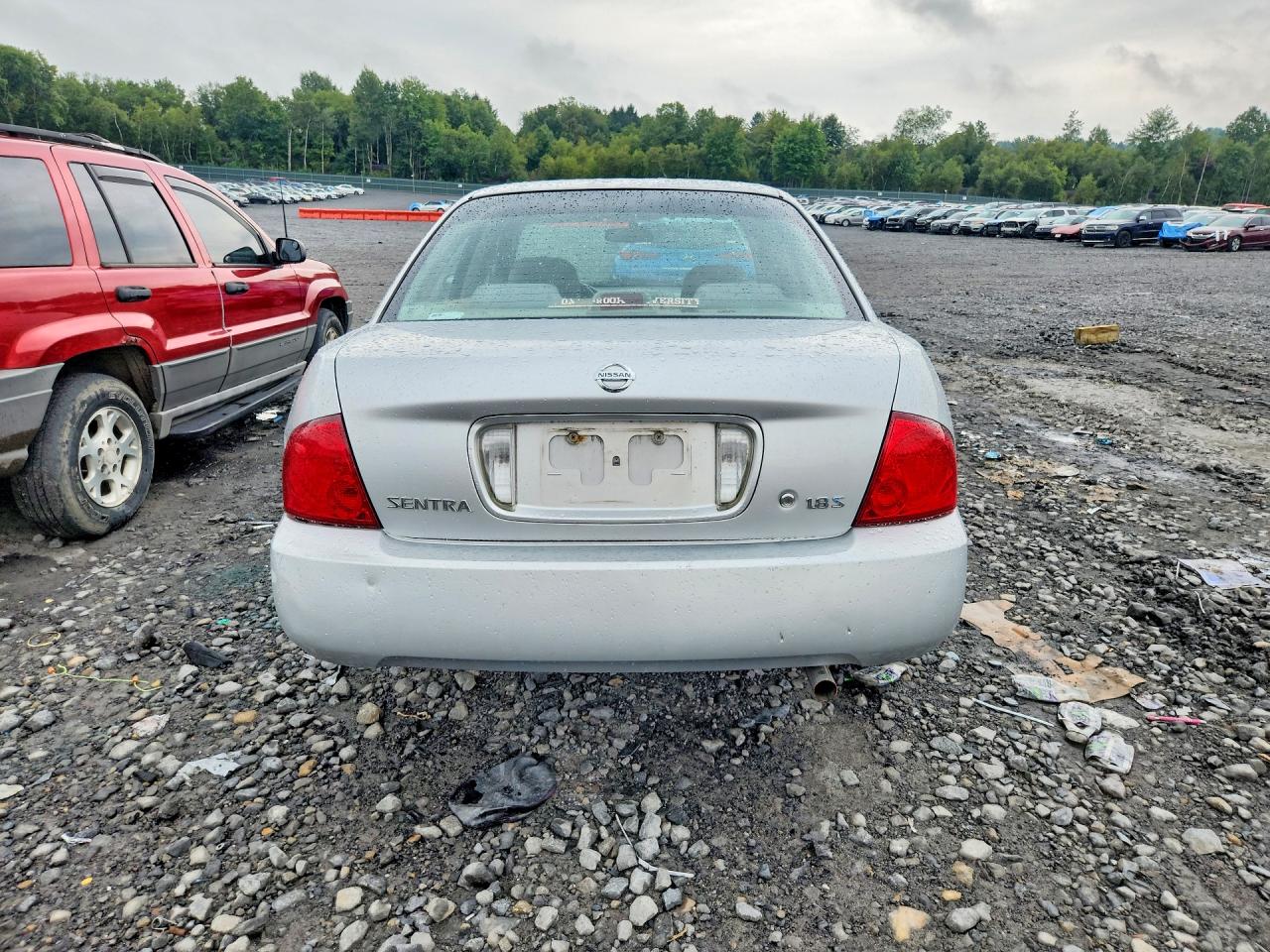 2006 Nissan Sentra 1.8 Silver vin: 3N1CB51D06L512362