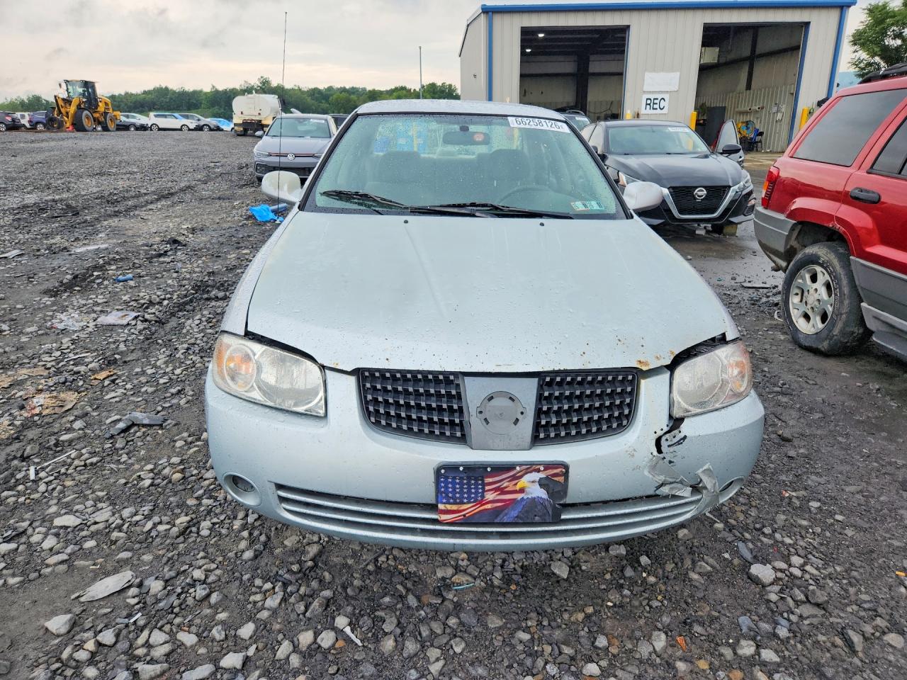 2006 Nissan Sentra 1.8 Silver vin: 3N1CB51D06L512362