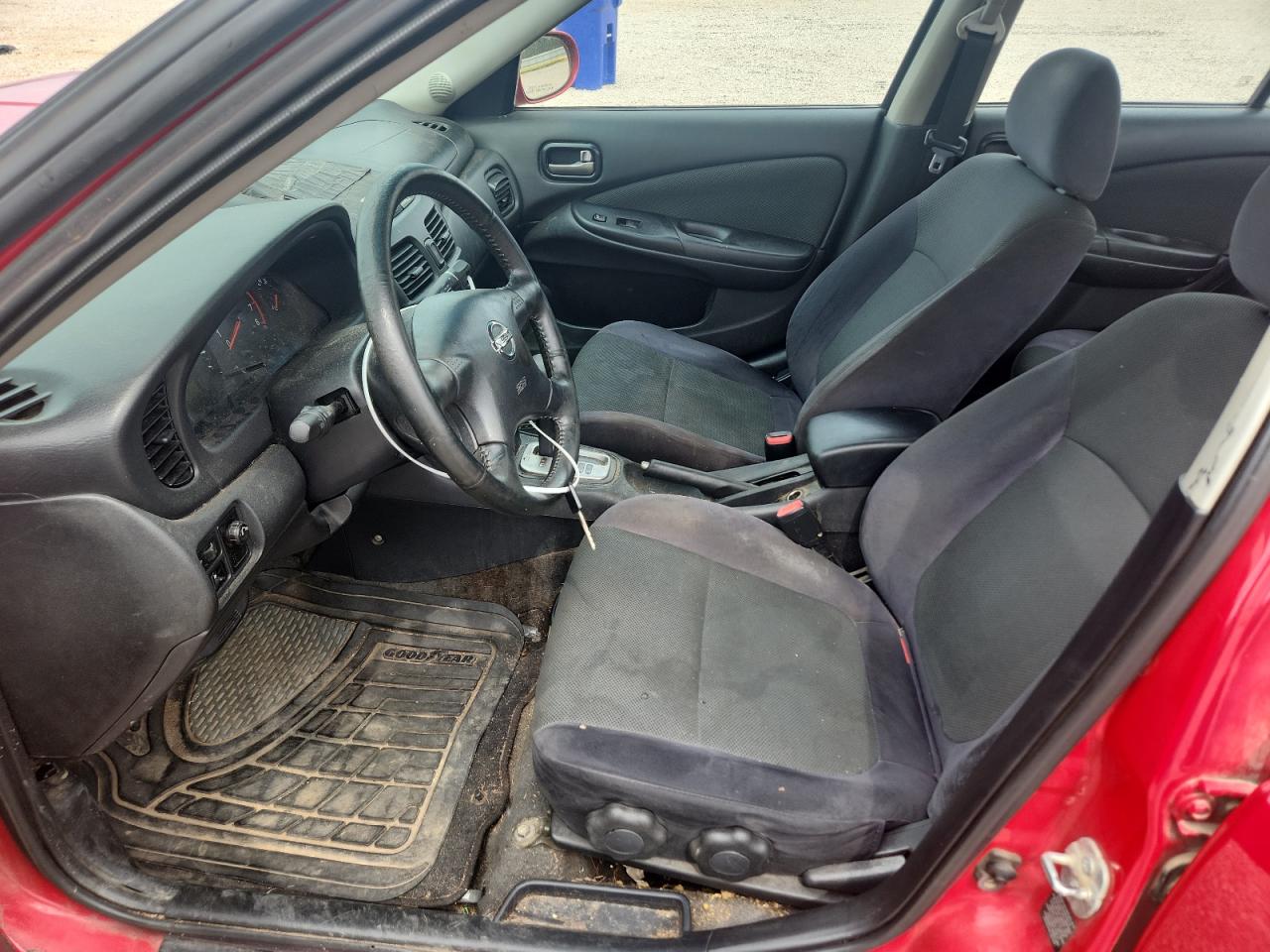 2006 Nissan Sentra Red vin: 3N1CB51D06L518890