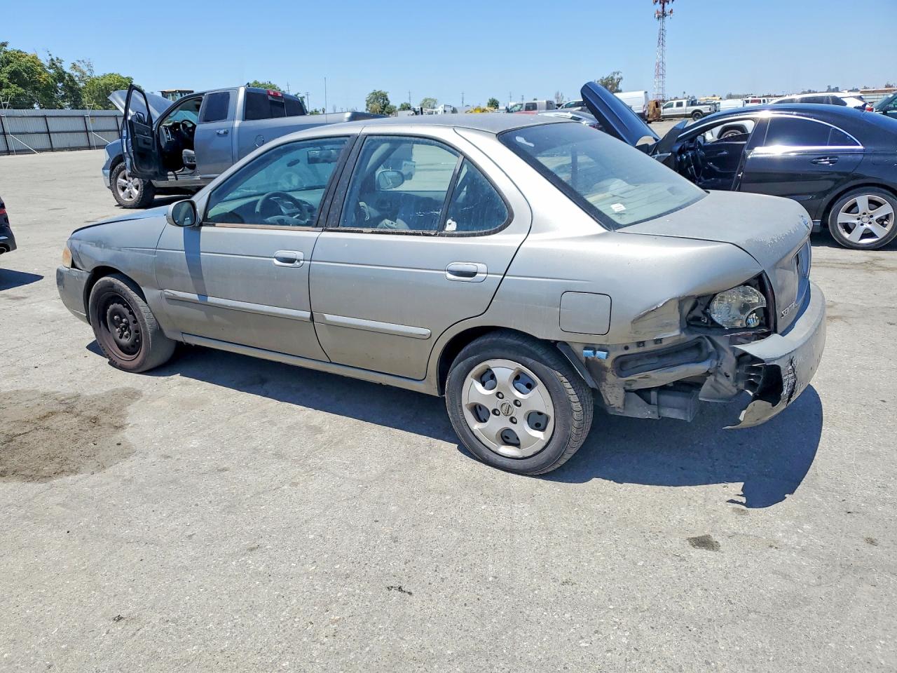 2006 Nissan Sentra 1.8 Серебряный vin: 3N1CB51D06L565031