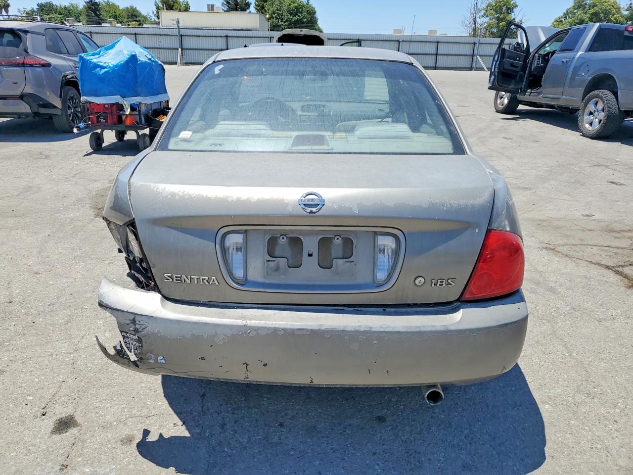 2006 Nissan Sentra 1.8 Серебряный vin: 3N1CB51D06L565031