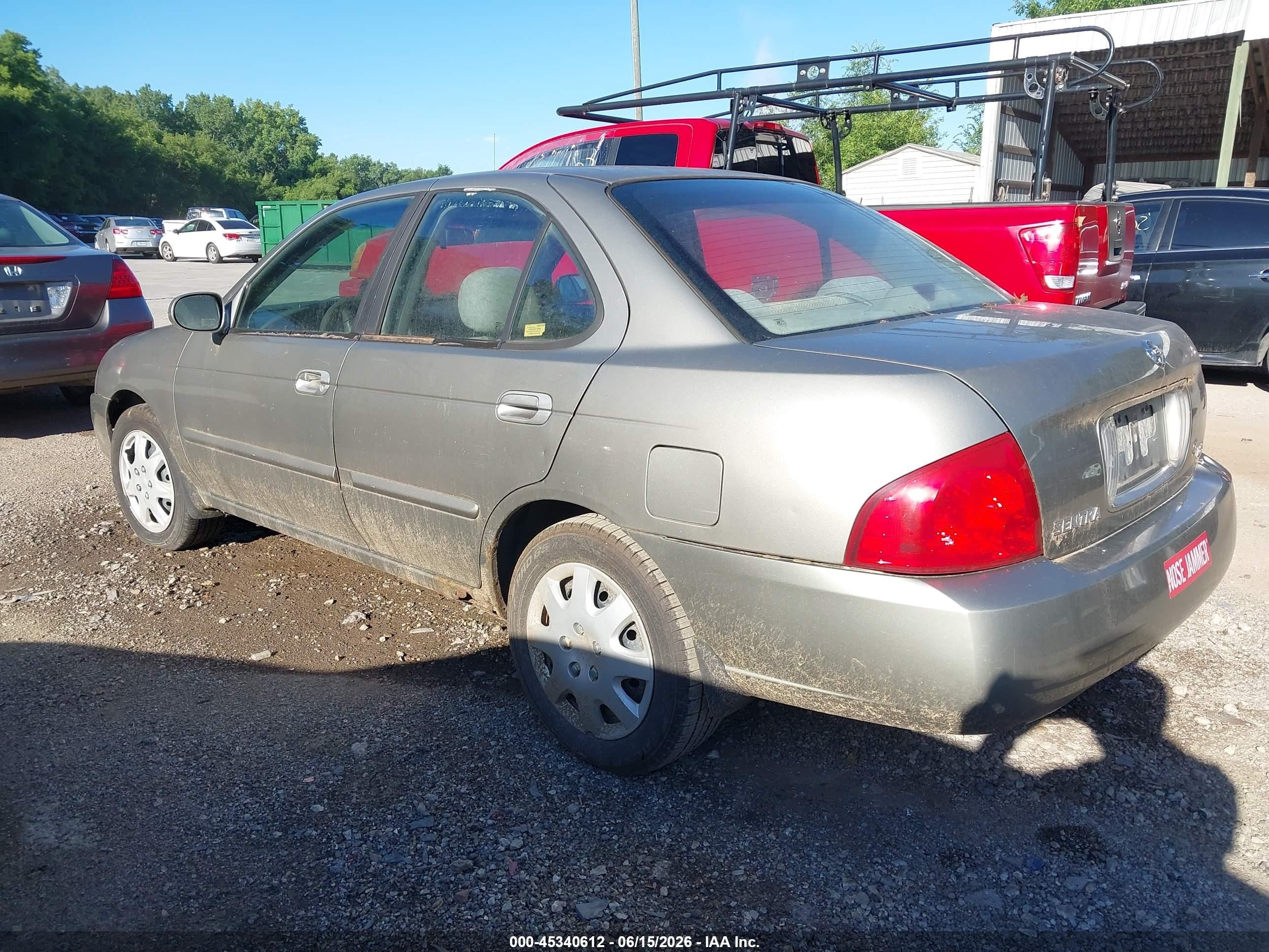 2006 Nissan Sentra 1.8s Silver vin: 3N1CB51D06L579060
