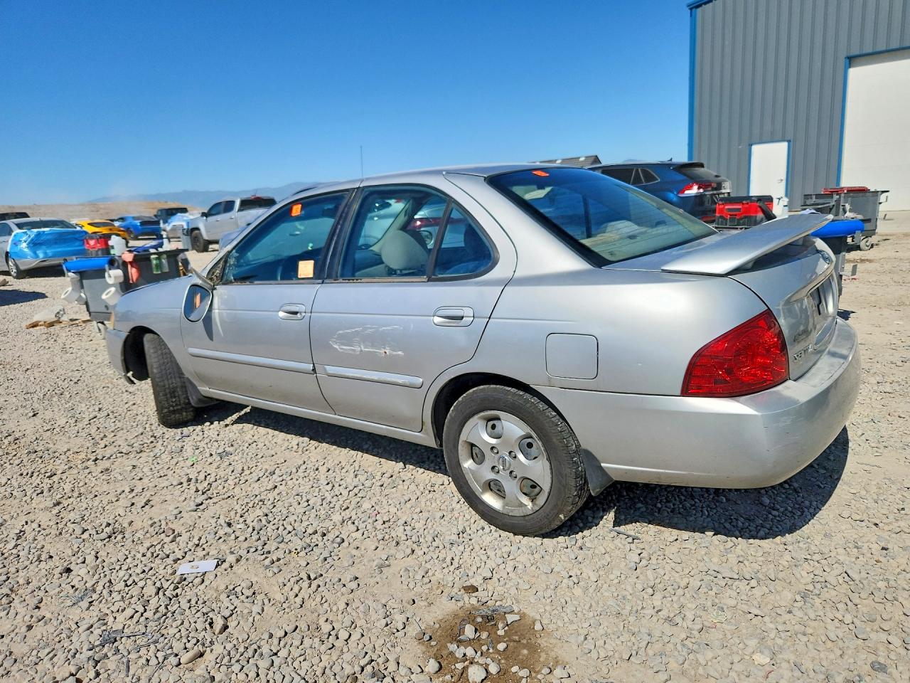 2006 Nissan Sentra 1.8/1.8s Silver vin: 3N1CB51D06L599907