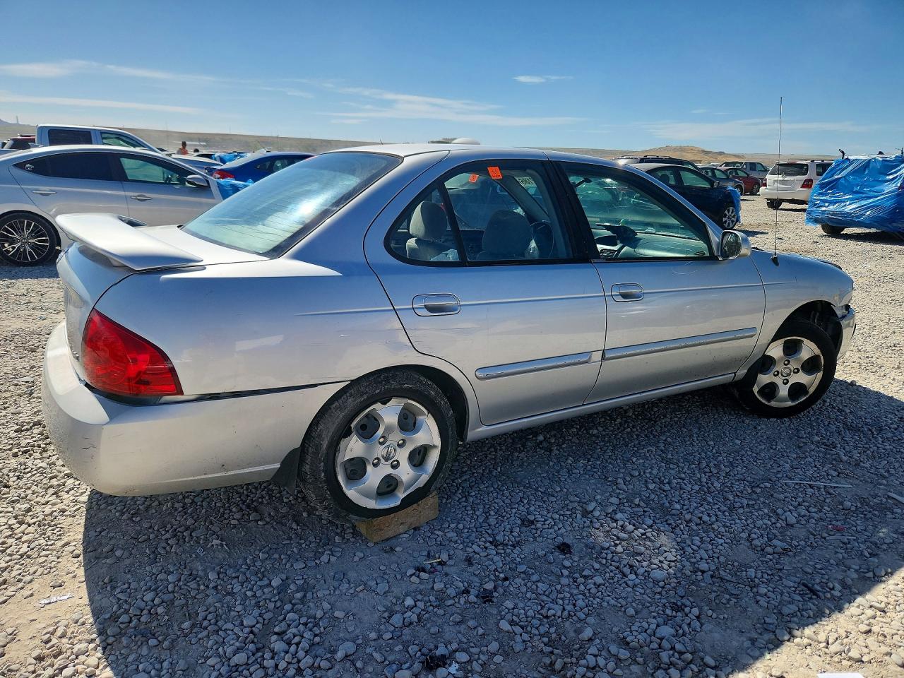 2006 Nissan Sentra 1.8/1.8s Silver vin: 3N1CB51D06L599907