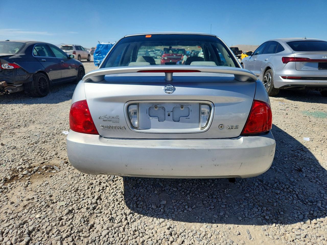 2006 Nissan Sentra 1.8/1.8s Silver vin: 3N1CB51D06L599907