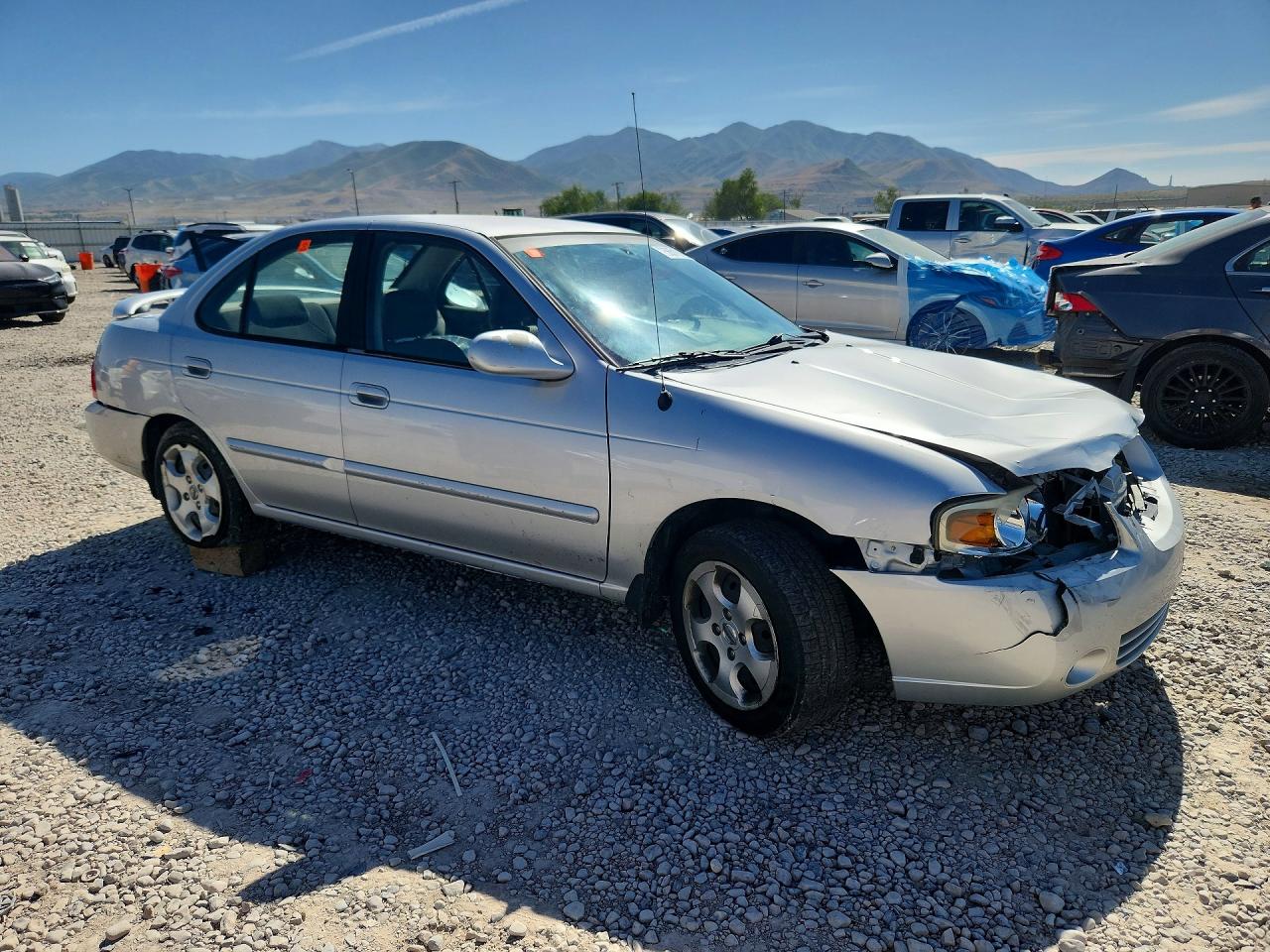 2006 Nissan Sentra 1.8/1.8s Silver vin: 3N1CB51D06L599907