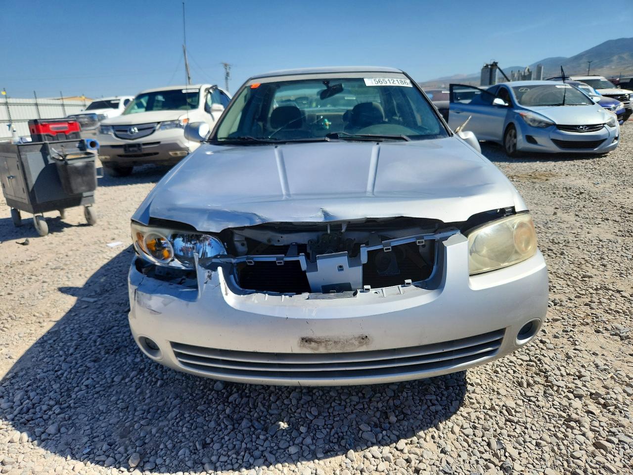 2006 Nissan Sentra 1.8/1.8s Silver vin: 3N1CB51D06L599907