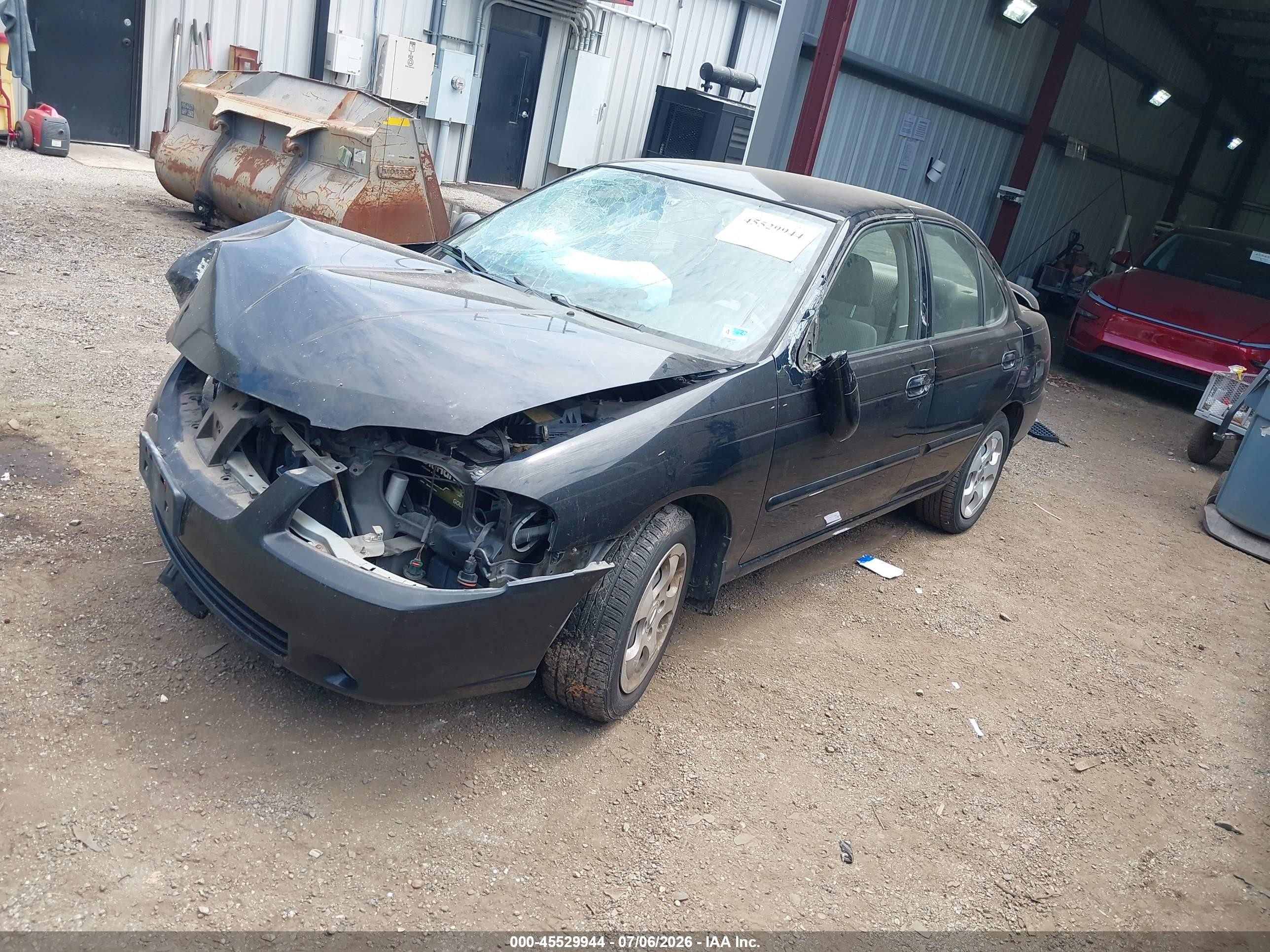2006 Nissan Sentra 1.8s Черный vin: 3N1CB51D06L601350