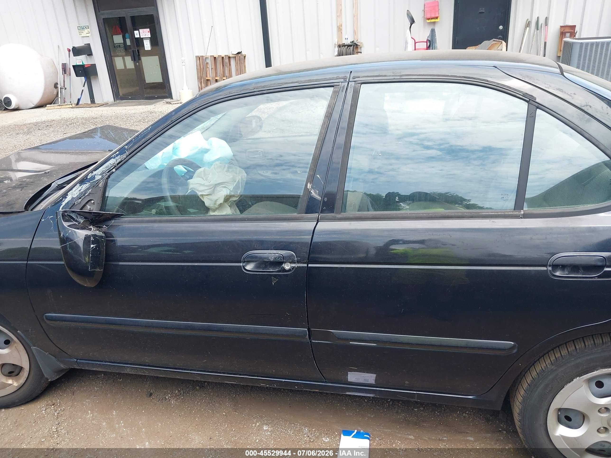 2006 Nissan Sentra 1.8s Черный vin: 3N1CB51D06L601350