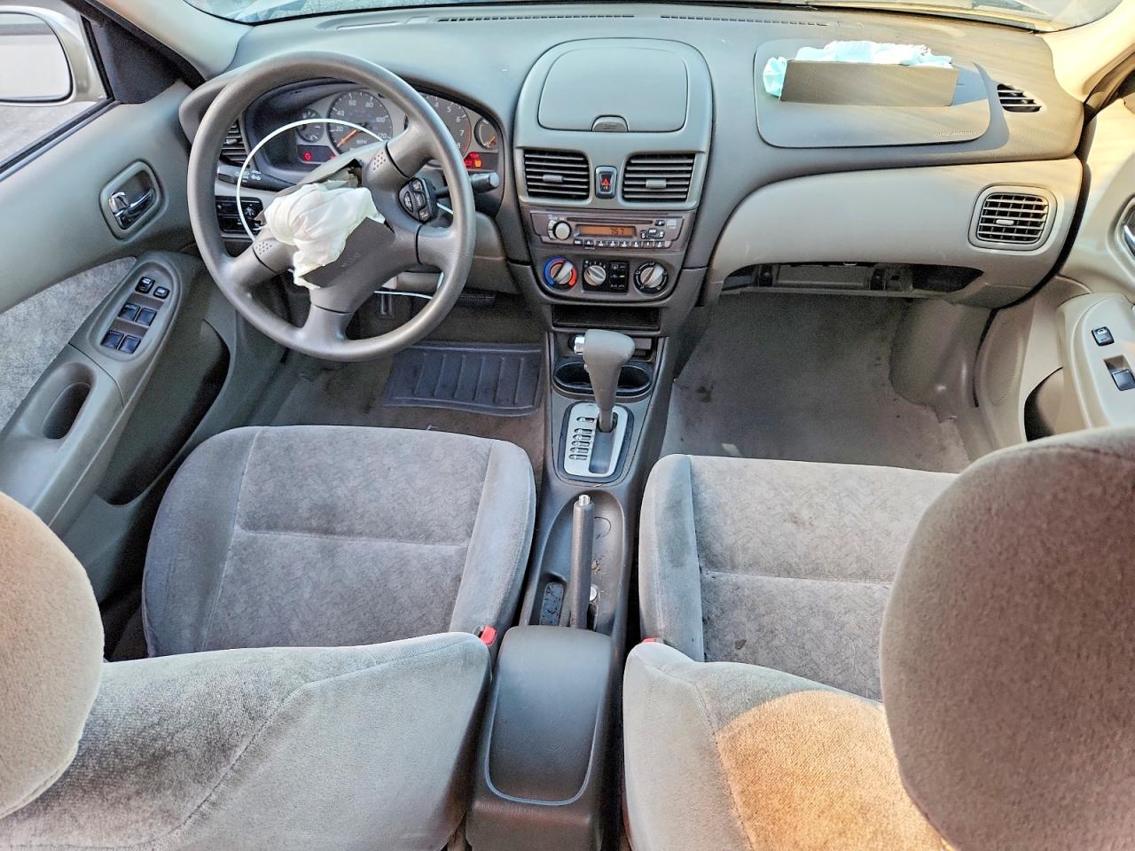 2001 Nissan Sentra Xe Silver vin: 3N1CB51D11L436708