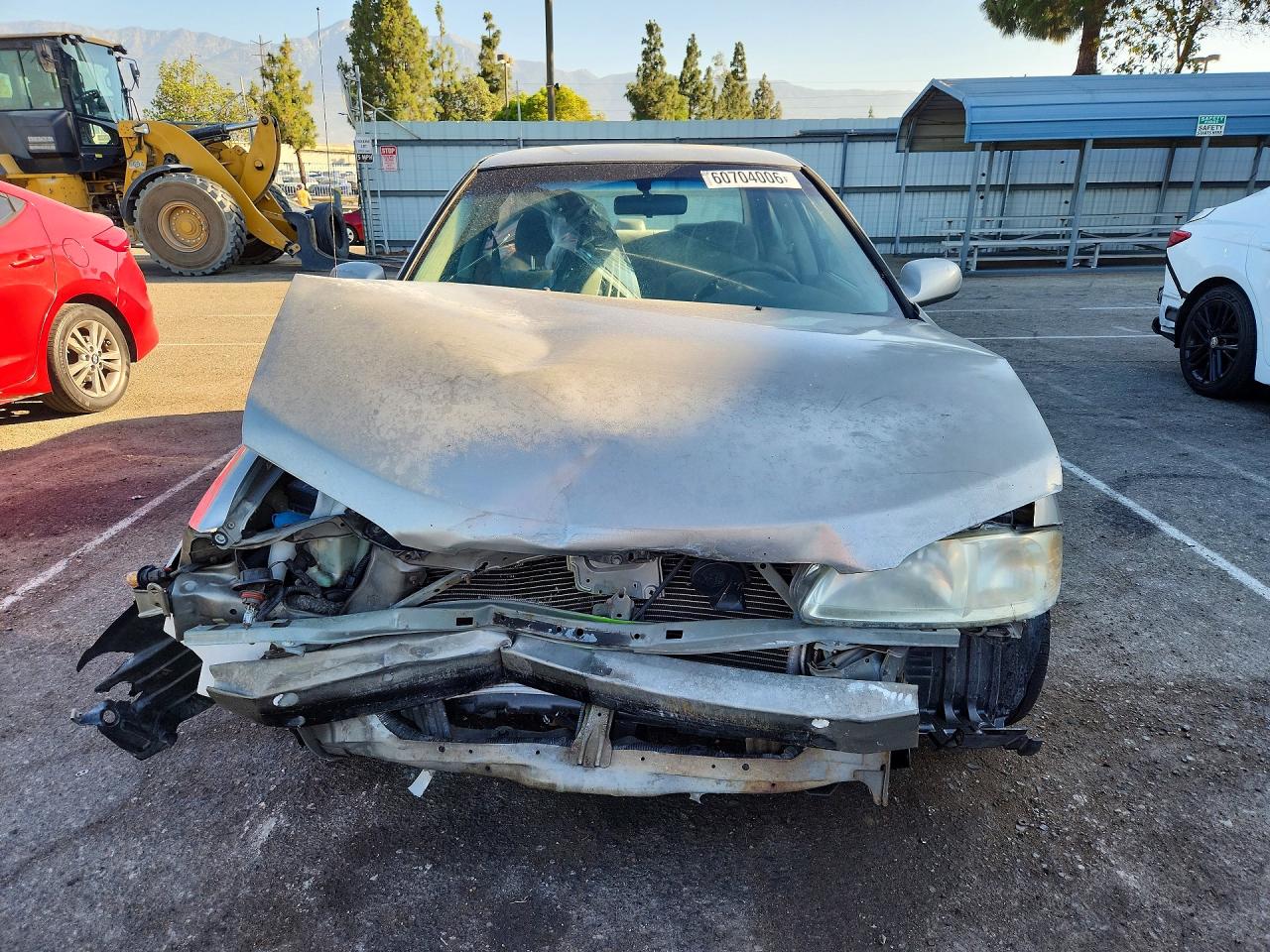 2001 Nissan Sentra Xe Silver vin: 3N1CB51D11L436708