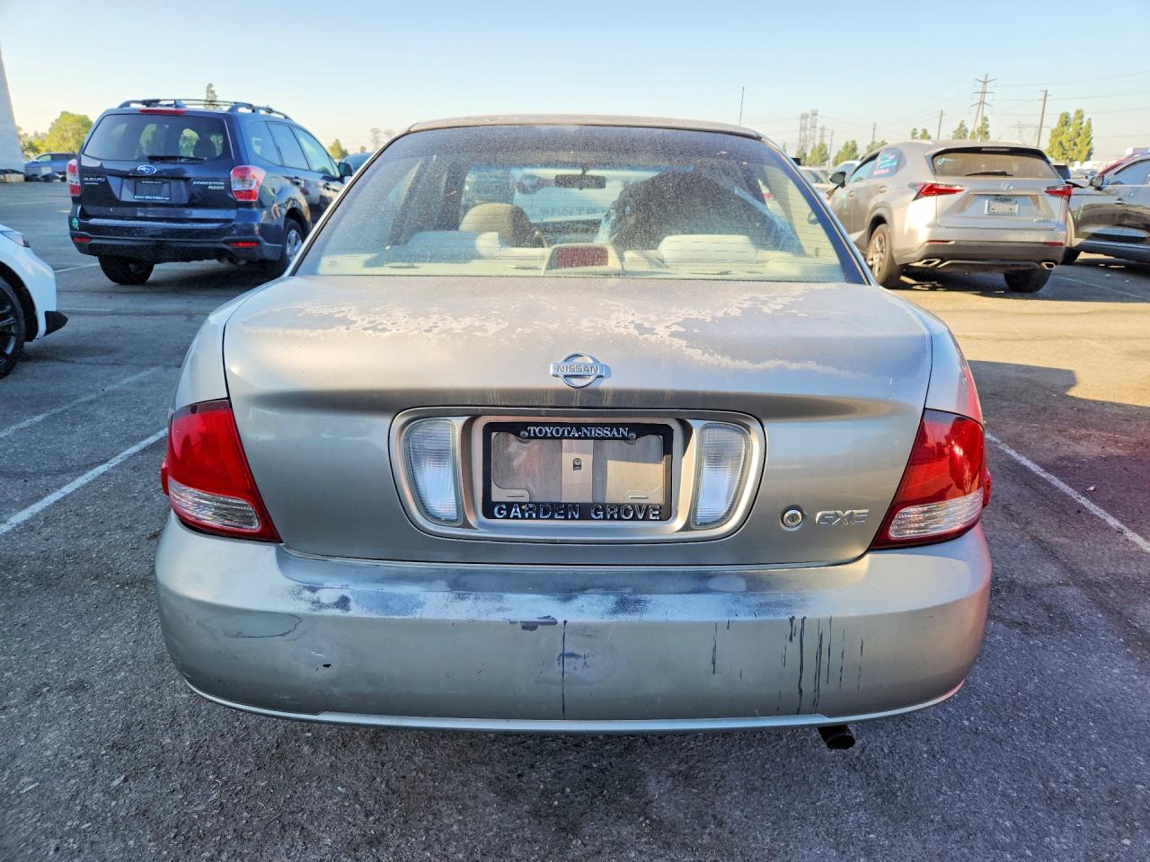 2001 Nissan Sentra Xe Silver vin: 3N1CB51D11L436708