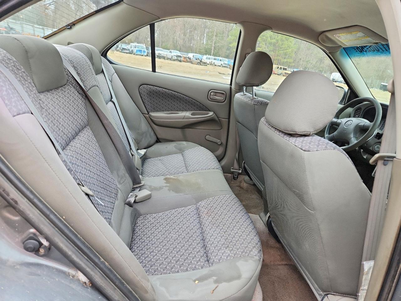 2001 Nissan Sentra Xe Gray vin: 3N1CB51D11L454920