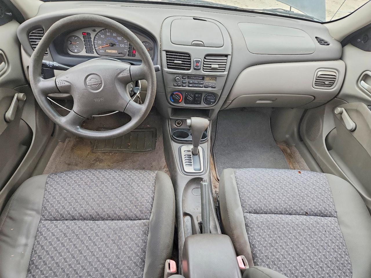 2001 Nissan Sentra Xe Gray vin: 3N1CB51D11L454920