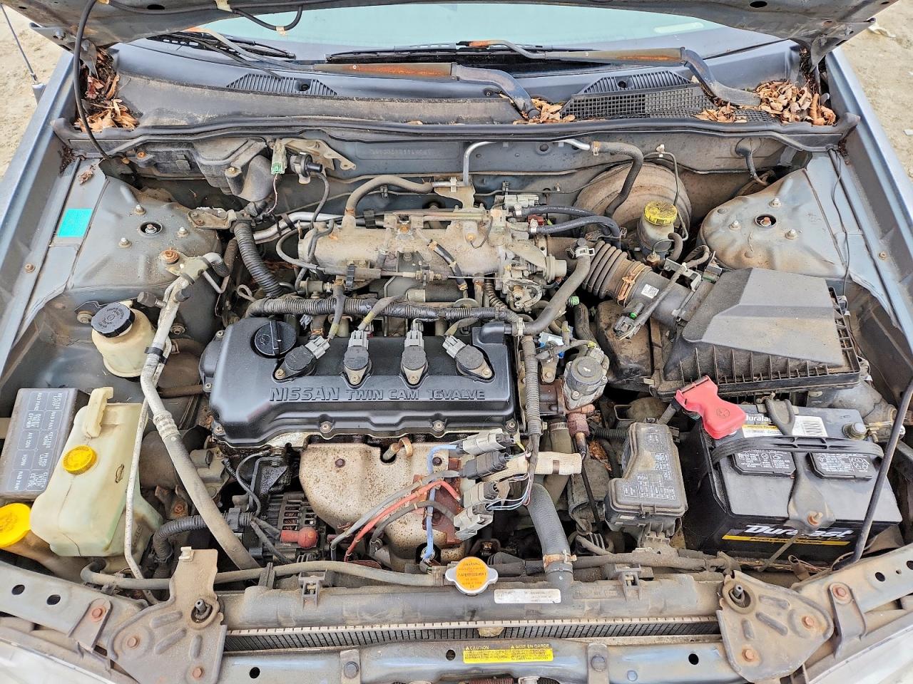 2001 Nissan Sentra Xe Gray vin: 3N1CB51D11L454920